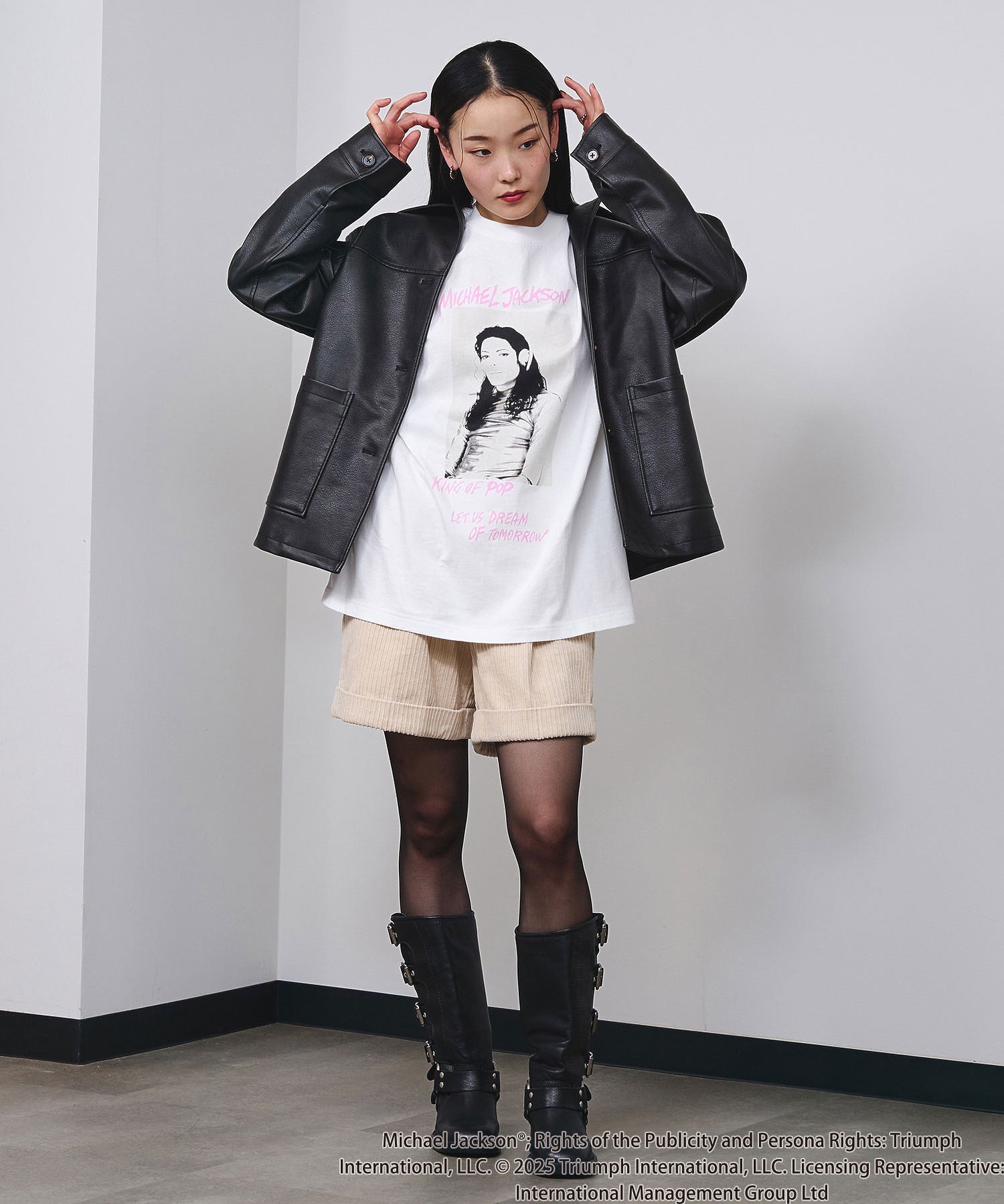 Michael Jackson/SCREAM L/S TEE