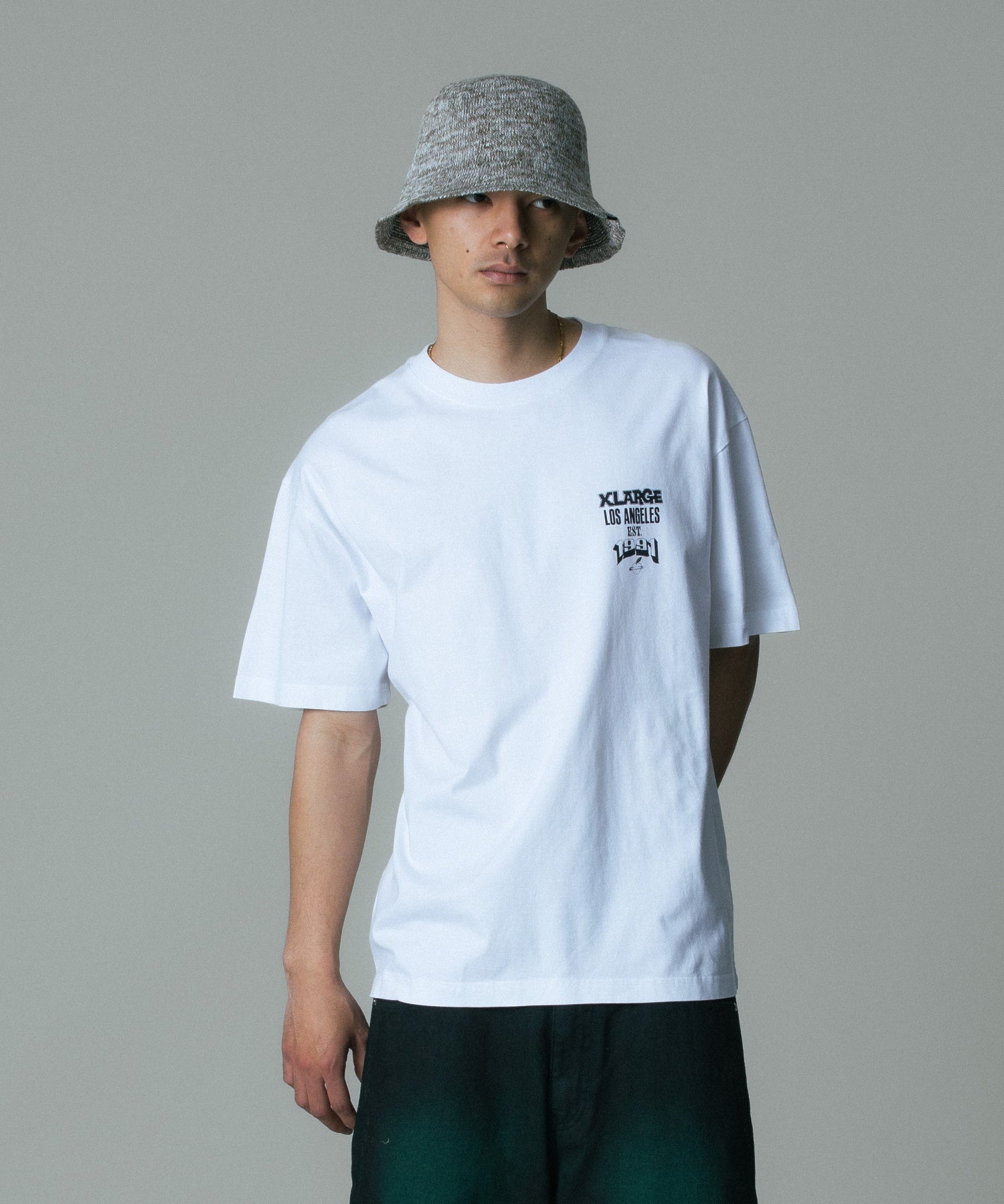 MODEL 身長172cm / 着用サイズ：Lサイズ