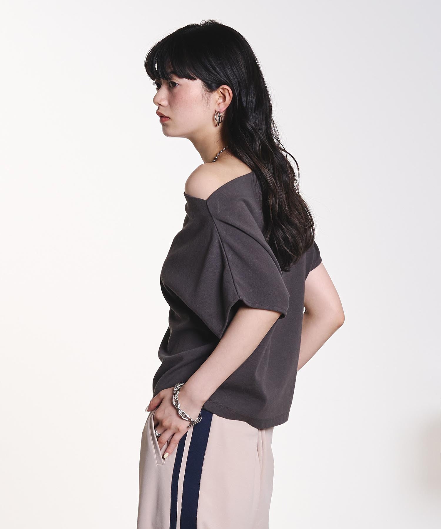 model:163cm 着用サイズ:ONE SIZE