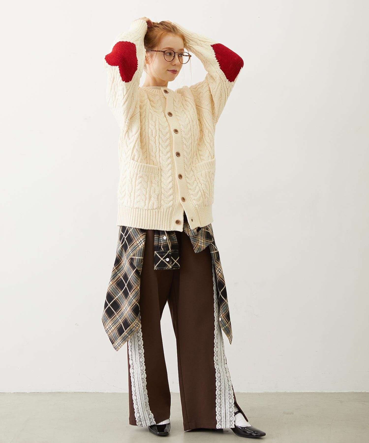 LACE LINE PANTS