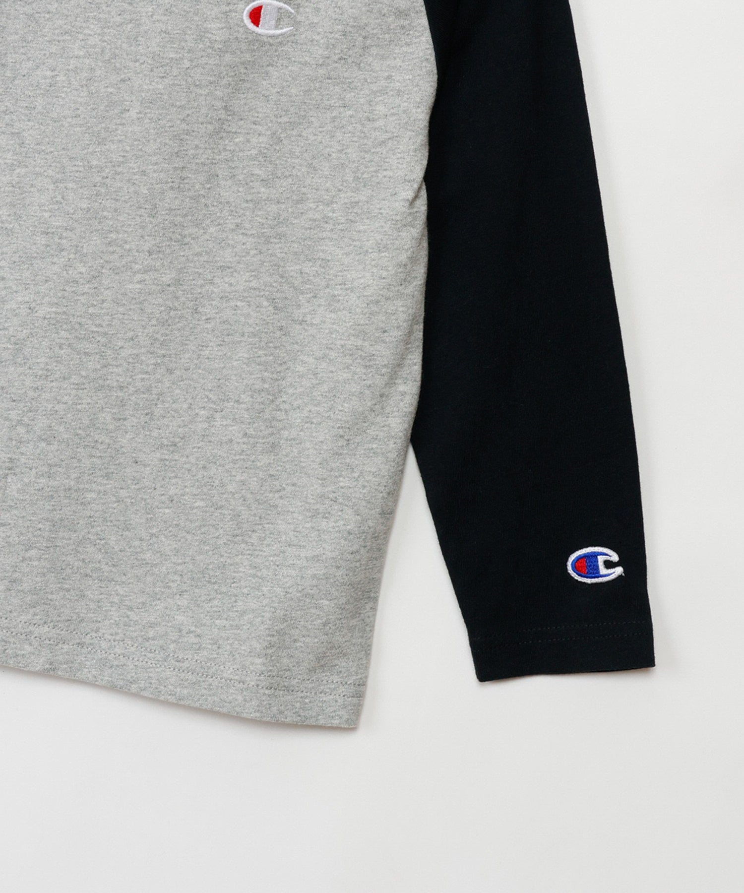 【Champion® KIDS】RAGLAN LONG SLEEVE T-SHIRT