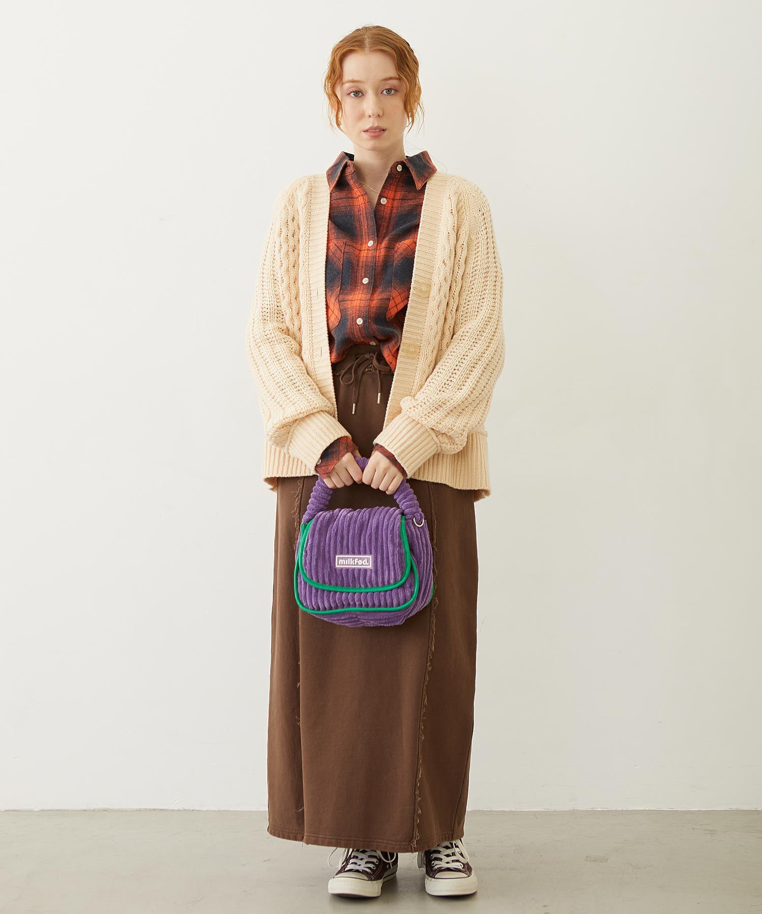 CABLE KNIT CARDIGAN