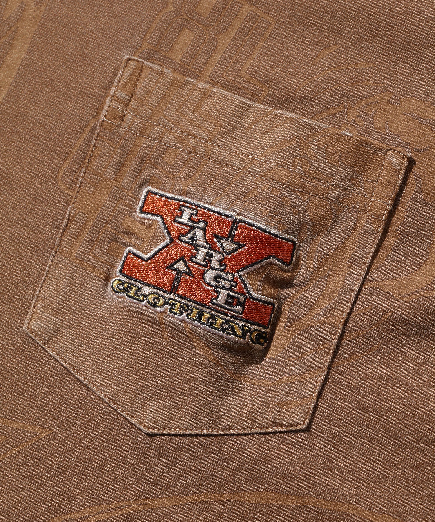 ALLOVER PRINTED S/S POCKET TEE