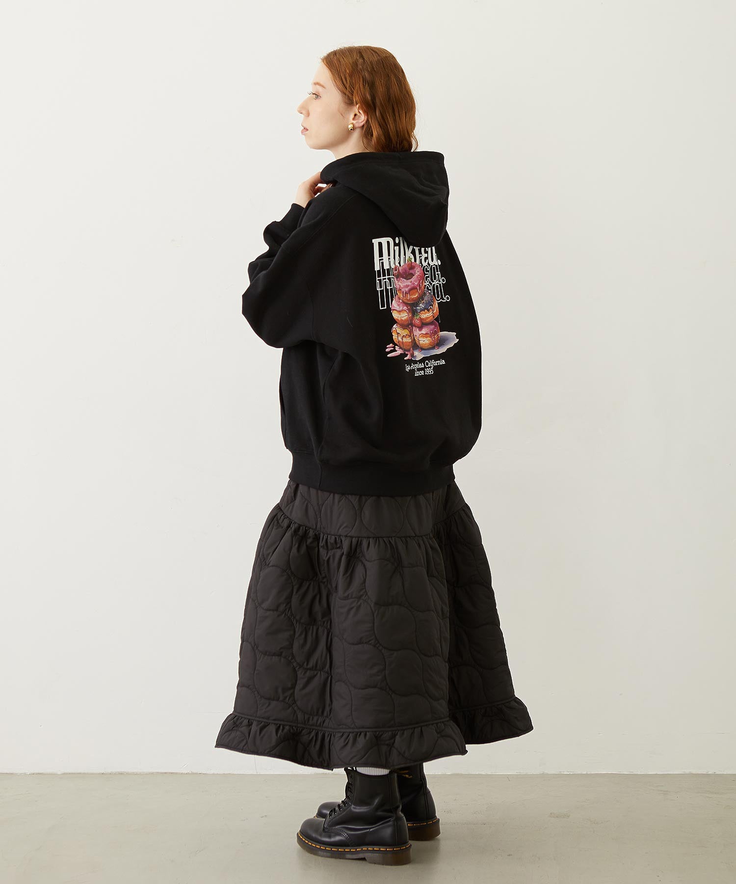 DONUTS LOGO SWEAT HOODIE