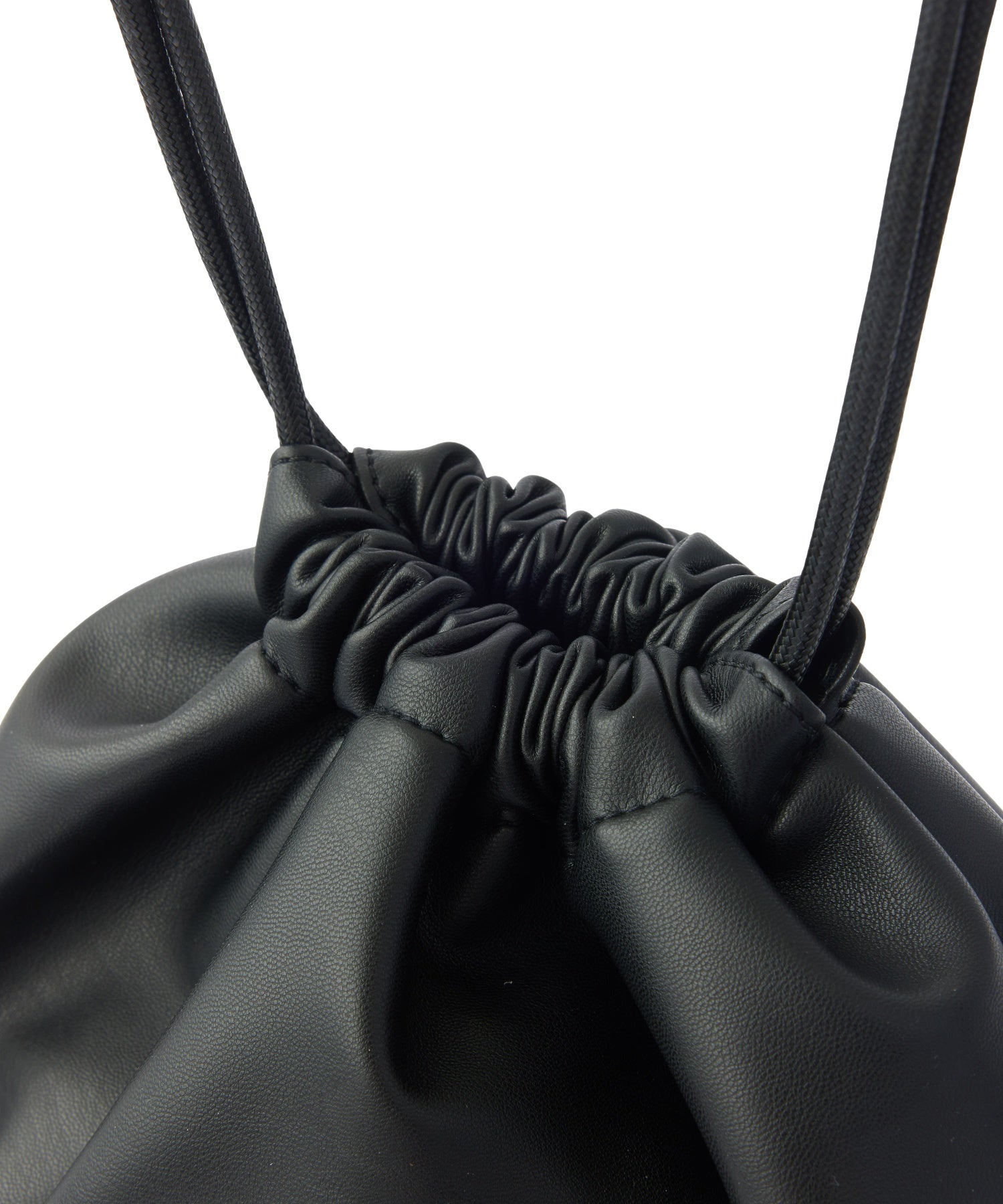 XG EMBLEM FAUX LEATHER KNAPSACK