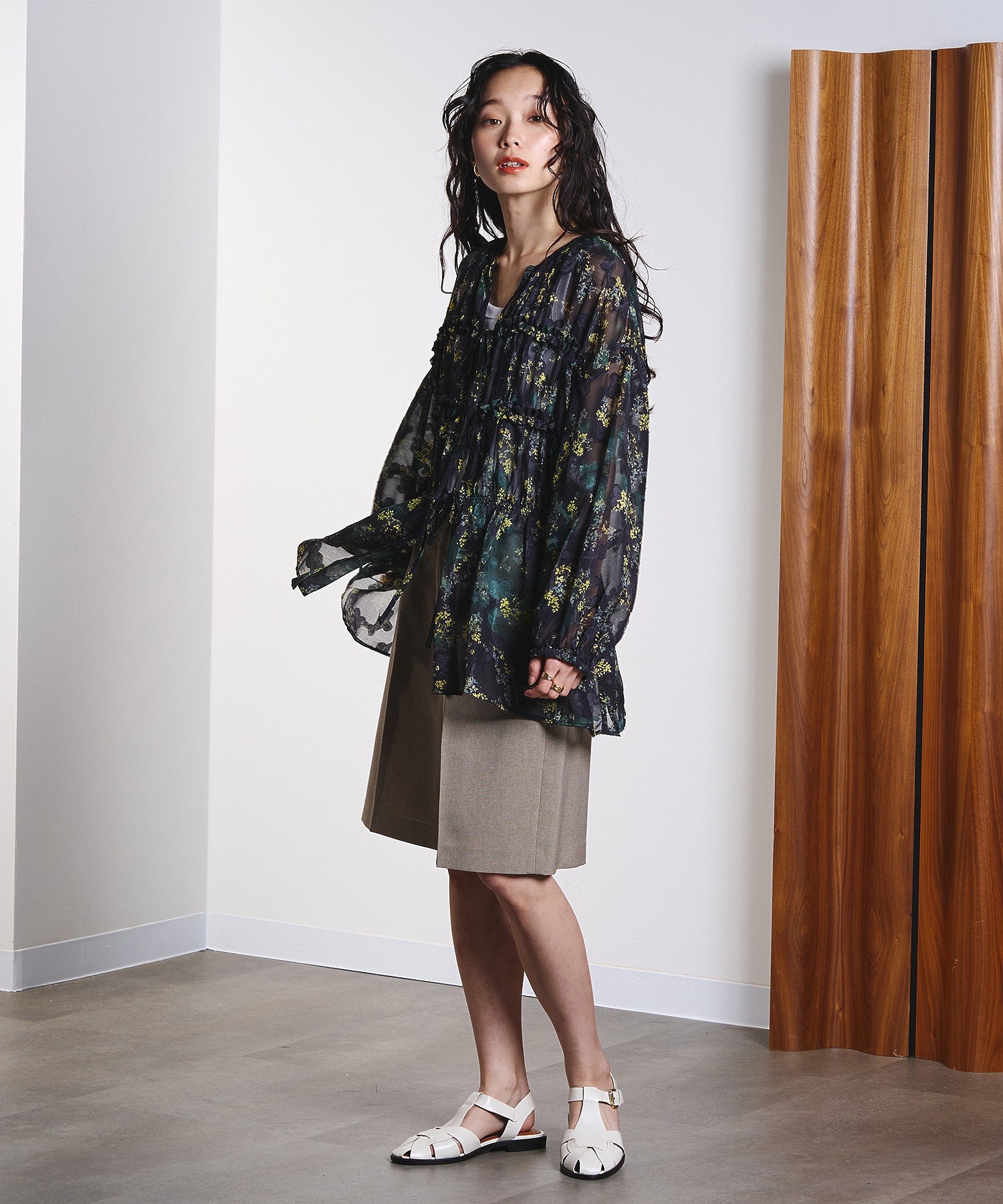 model:161cm 着用サイズ:ONE SIZE