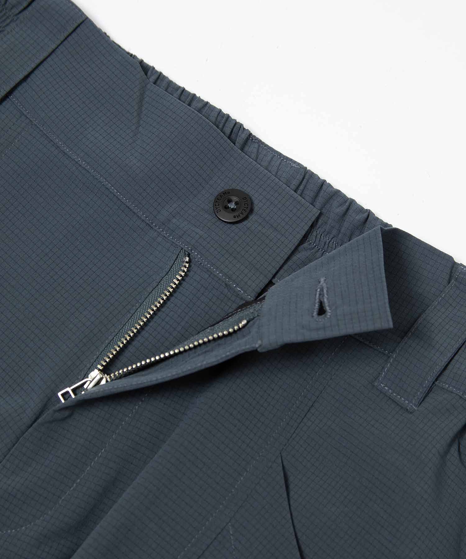 DYCTEAM /ディーワイシーチーム/ See-through LF tapered pants DLP-B-2205-GY