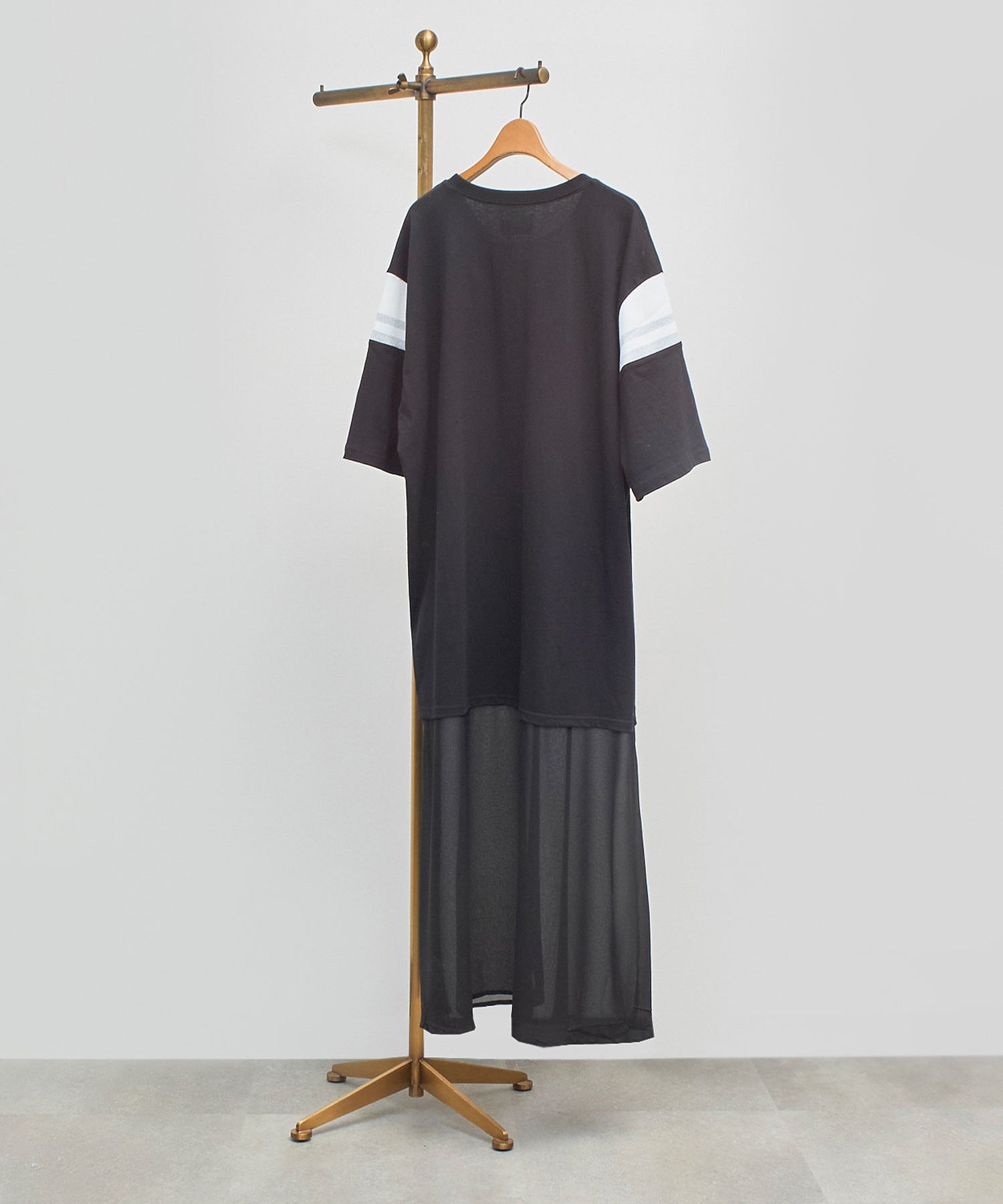 OKIRAKU×ROSE BUD/SHOULDER LINE LAYERED DRESS