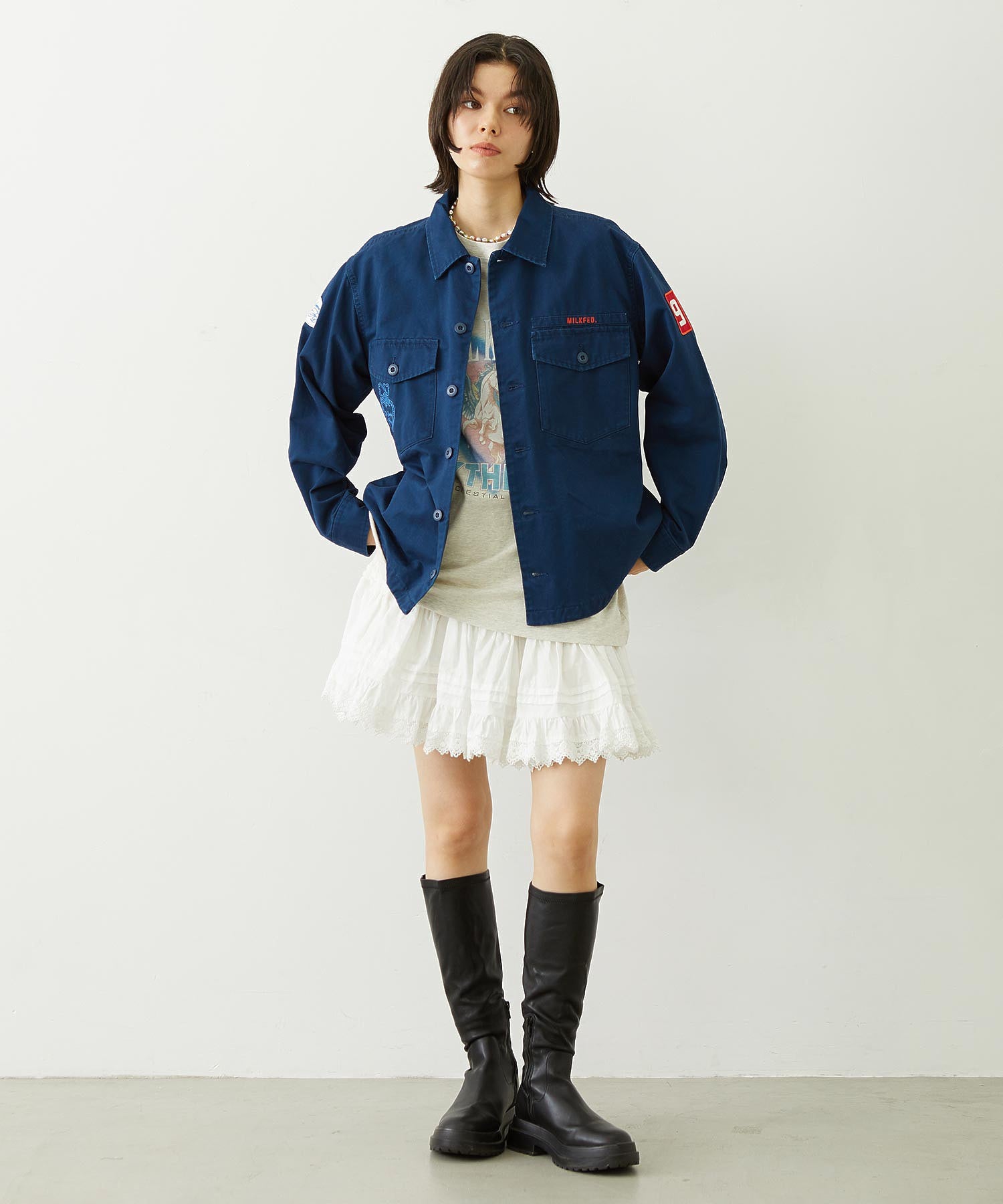 PATCHED UTILITY SHIRT