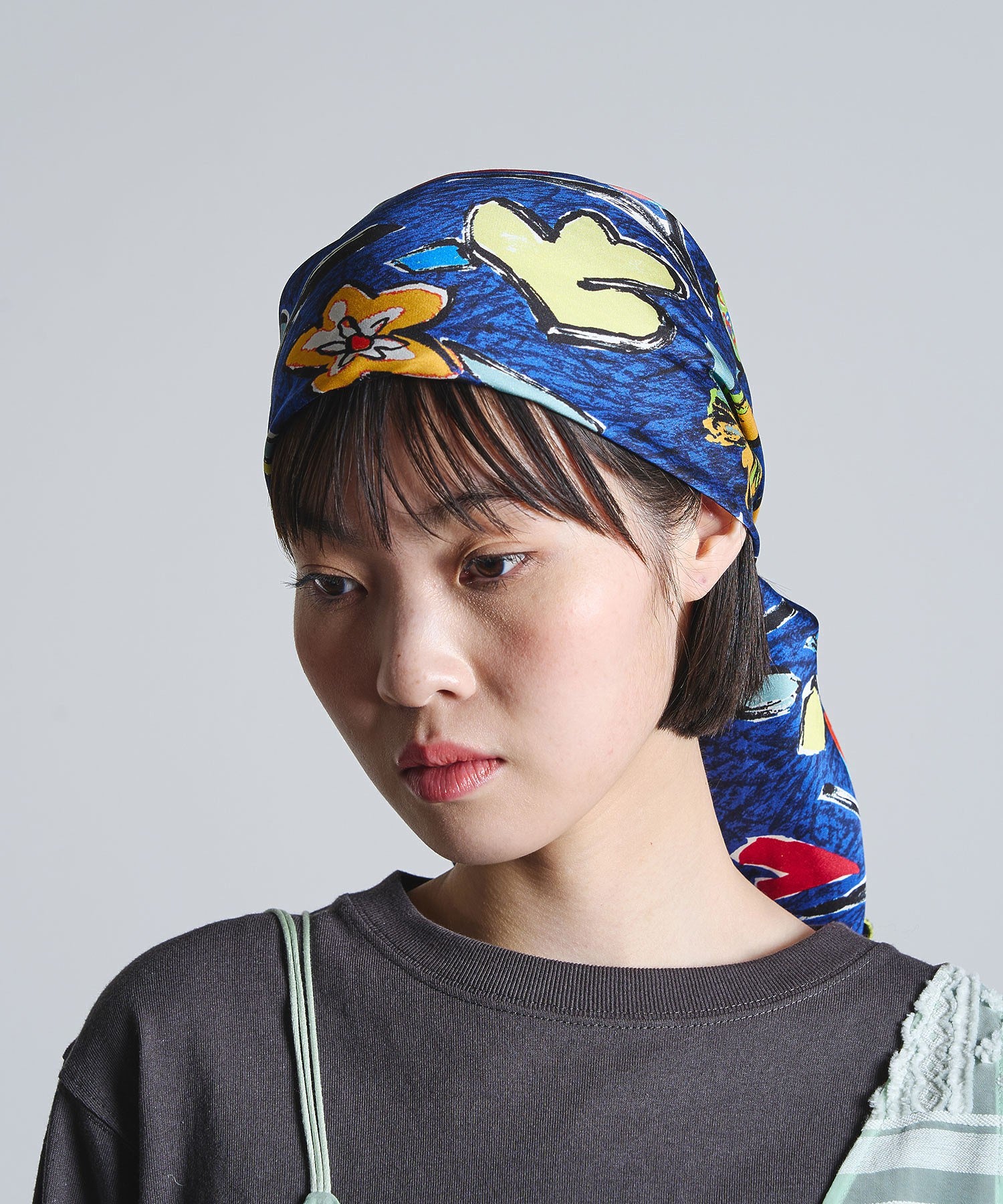 mici/PRINT SCARF