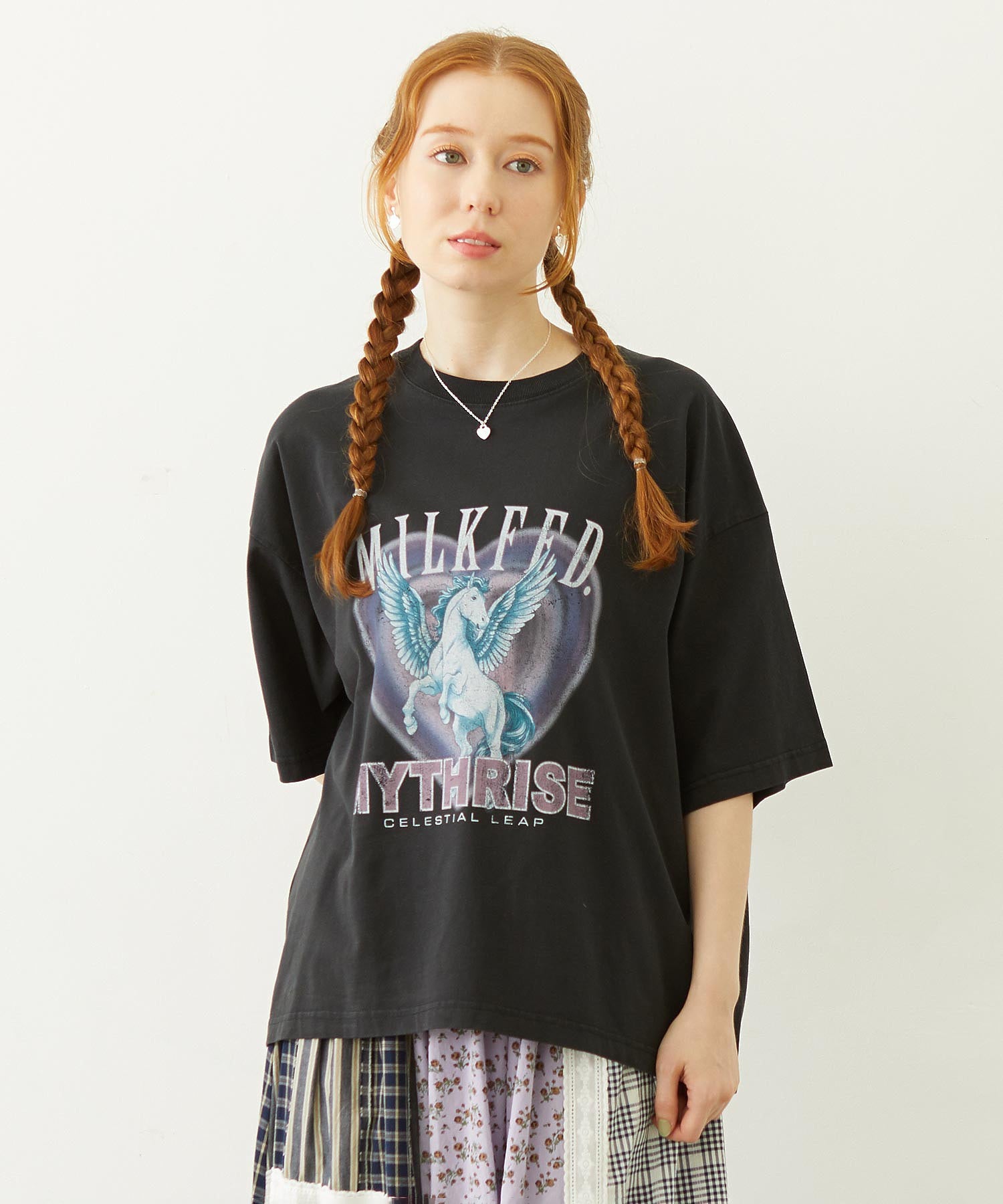 PEGASUS HEART WIDE S/S TEE