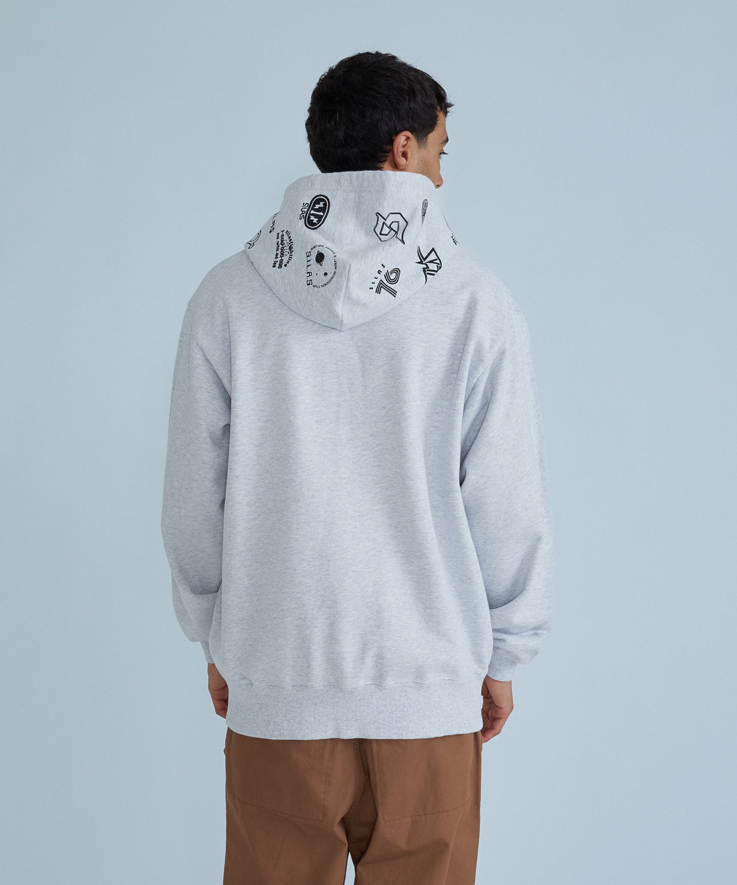 ARCHIVE MASHUP HOODED ZIP SWEATSHIRT