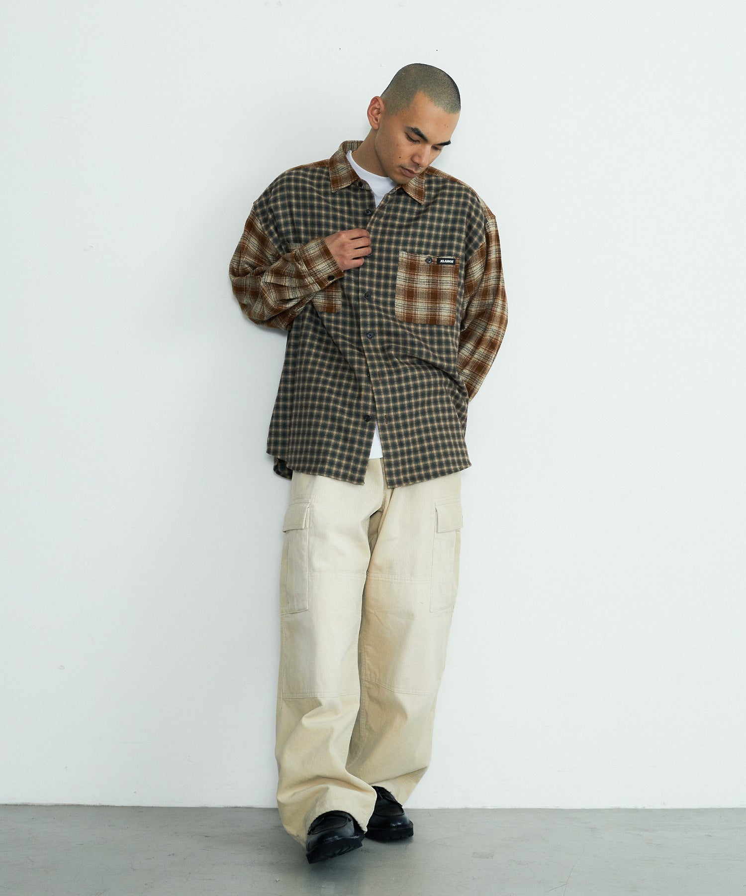 FADED CORDUROY CARGO PANTS