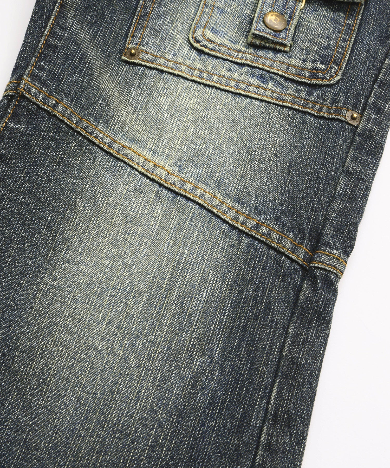 FRONT POCKET DENIM PANTS