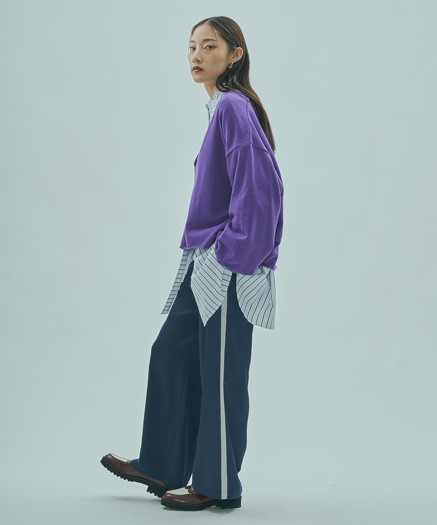 model:163cm 着用サイズ:M