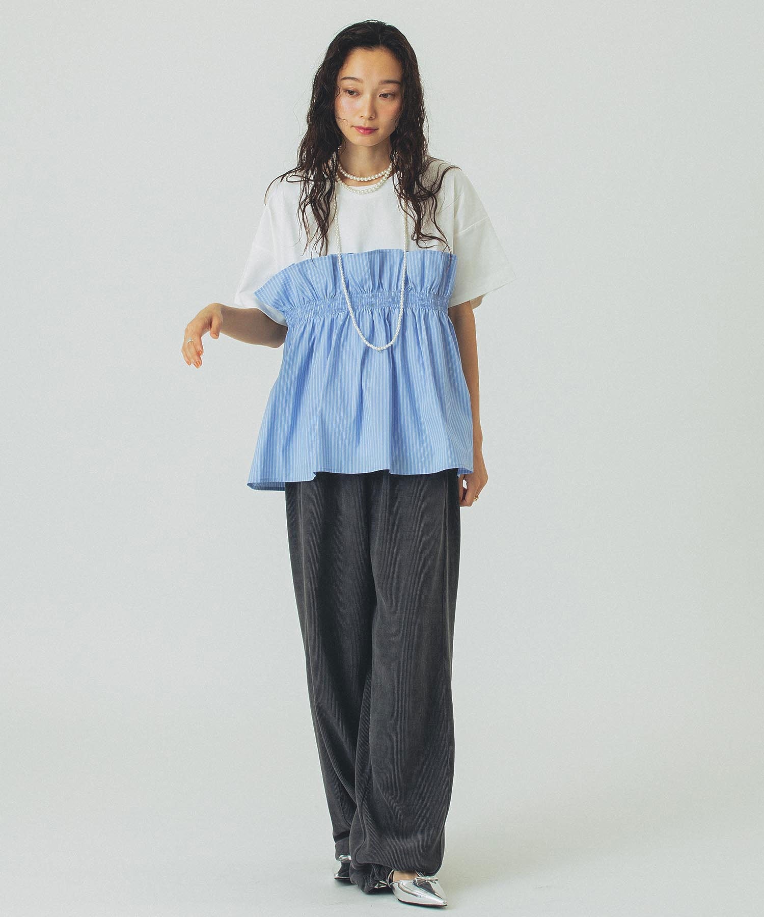 model:161cm 着用サイズ:ONE SIZE