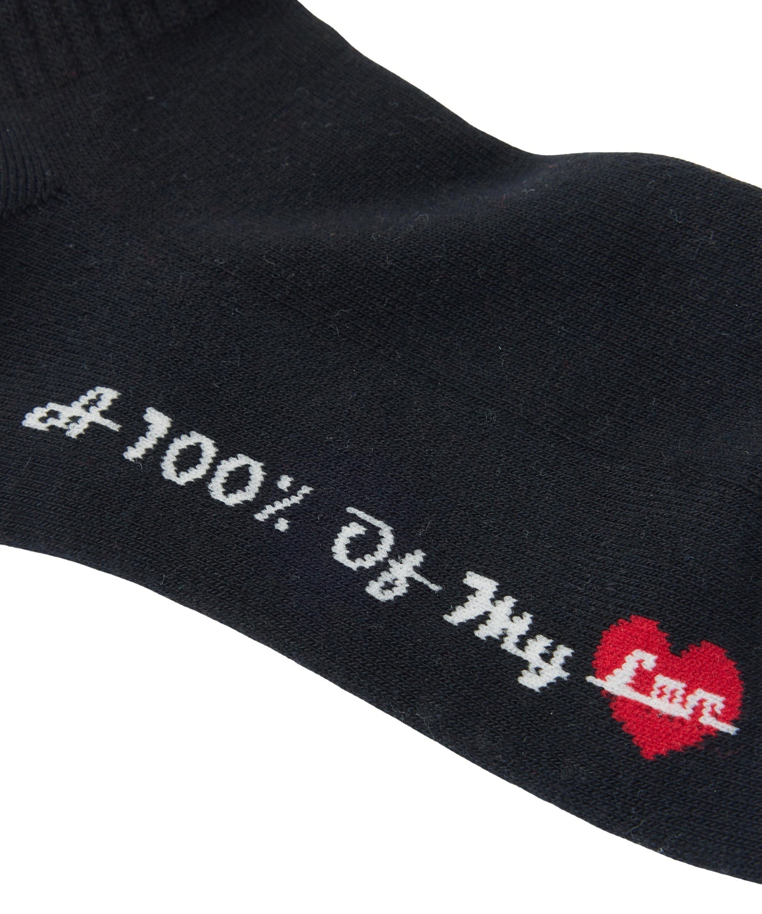 MIX LOGO JACQUARD RIB SOCKS