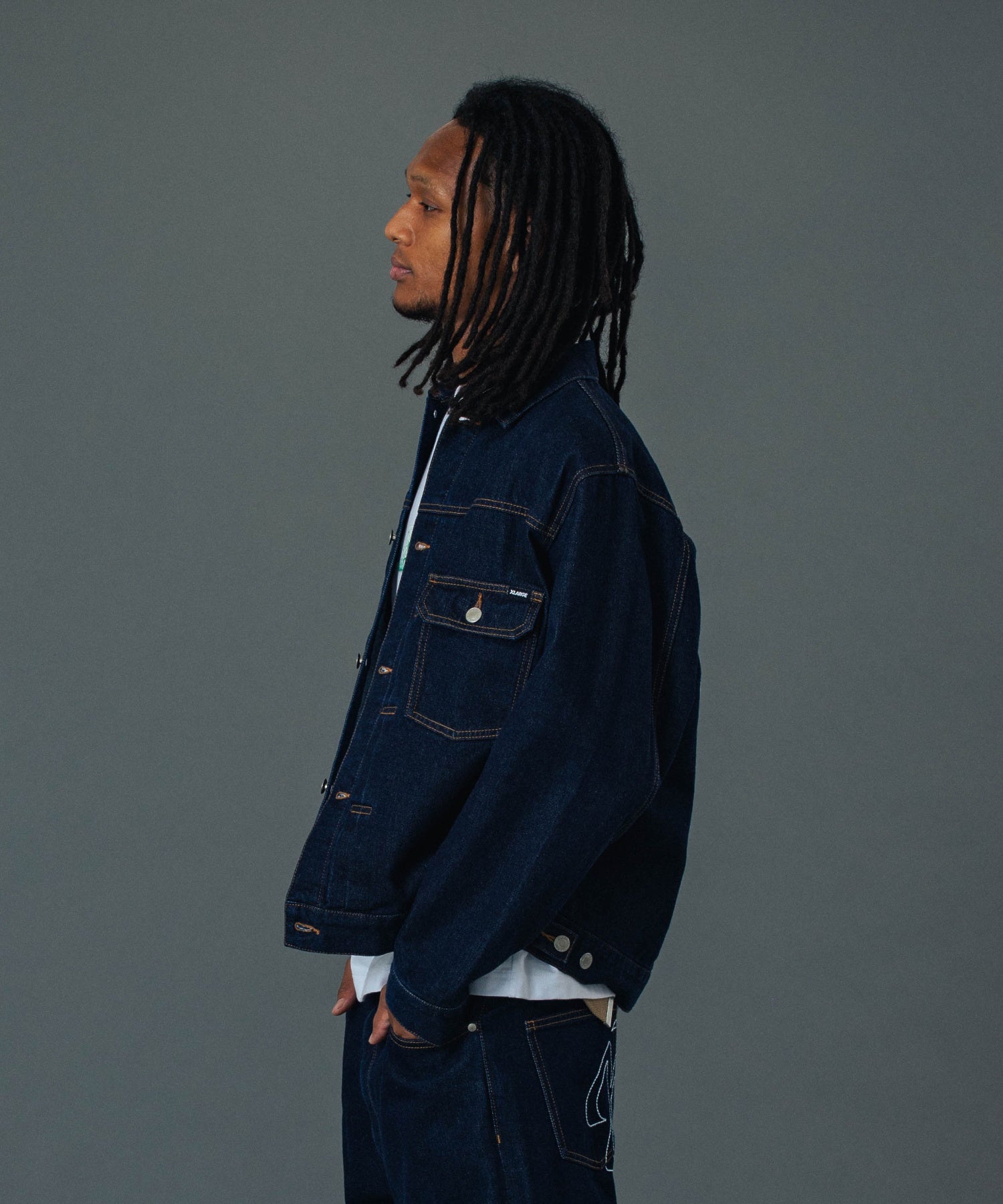 STAR LOGO DENIM JACKET