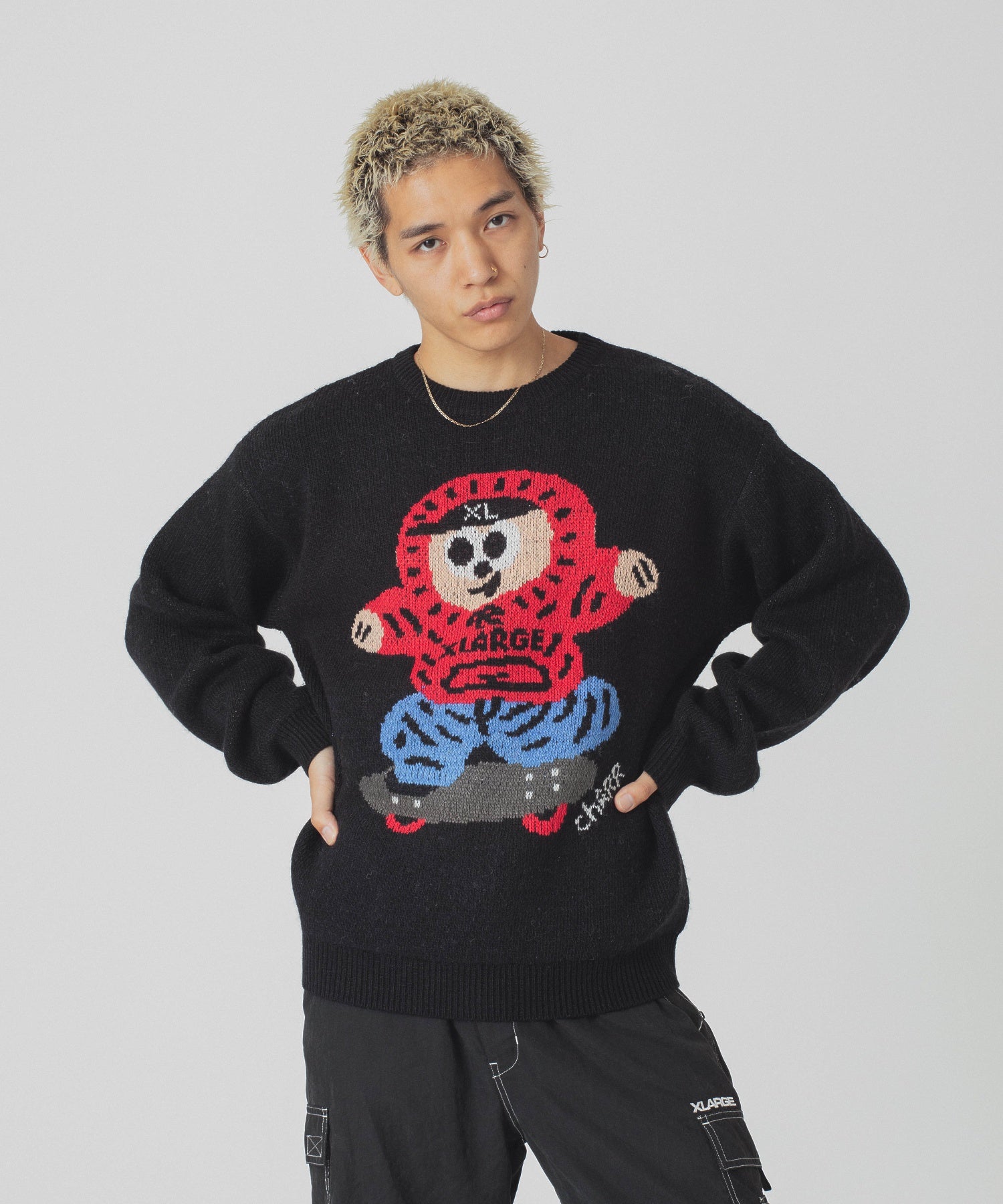 BOY CREWNECK KNIT