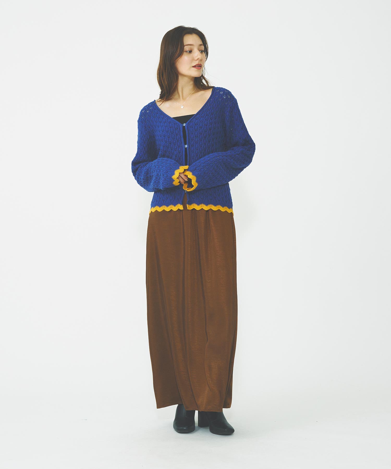 FLARE LONG SKIRT