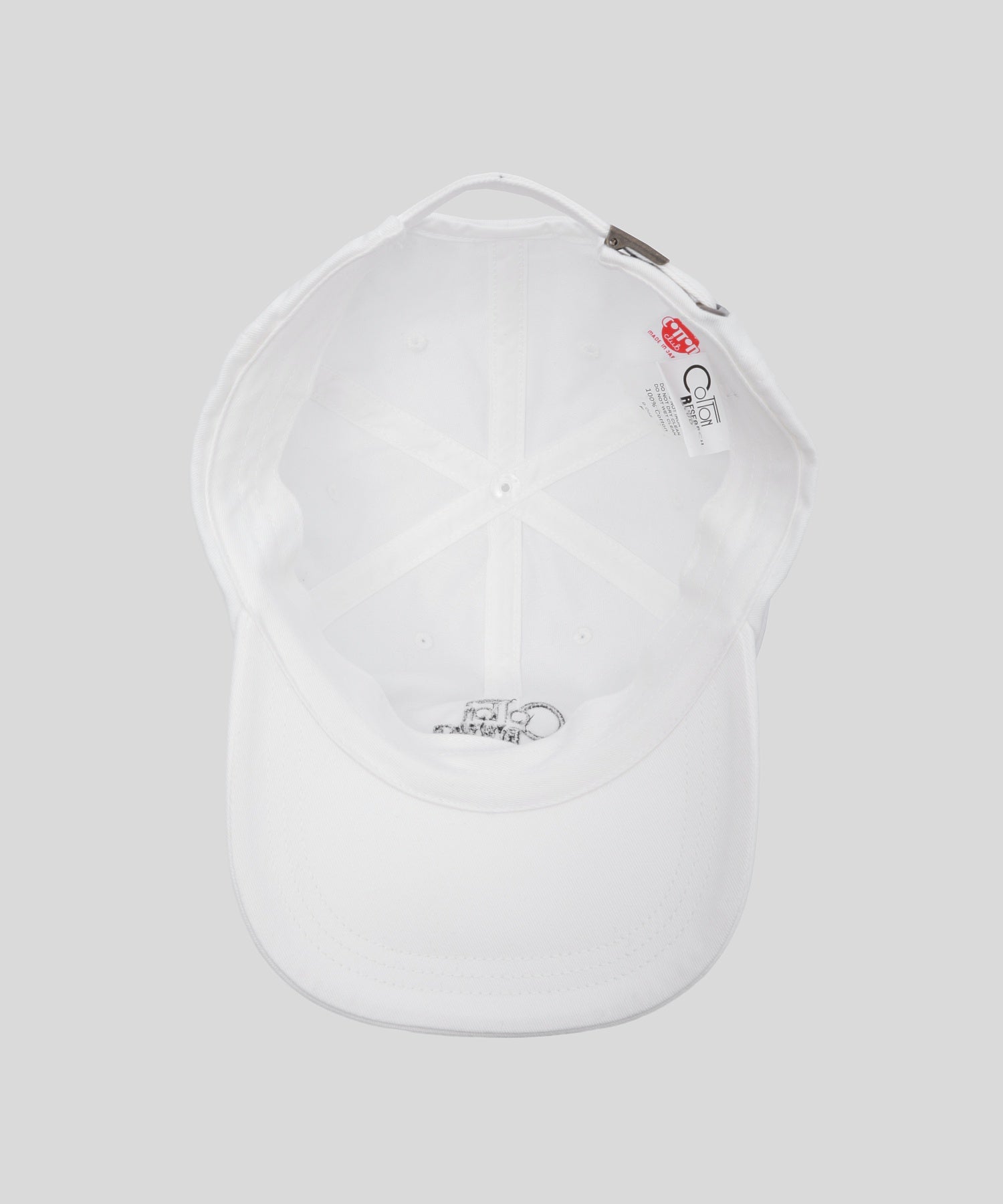 【別注】Styles CRC/コットンリサーチクラブ/EX BASEBALL CAP WHT