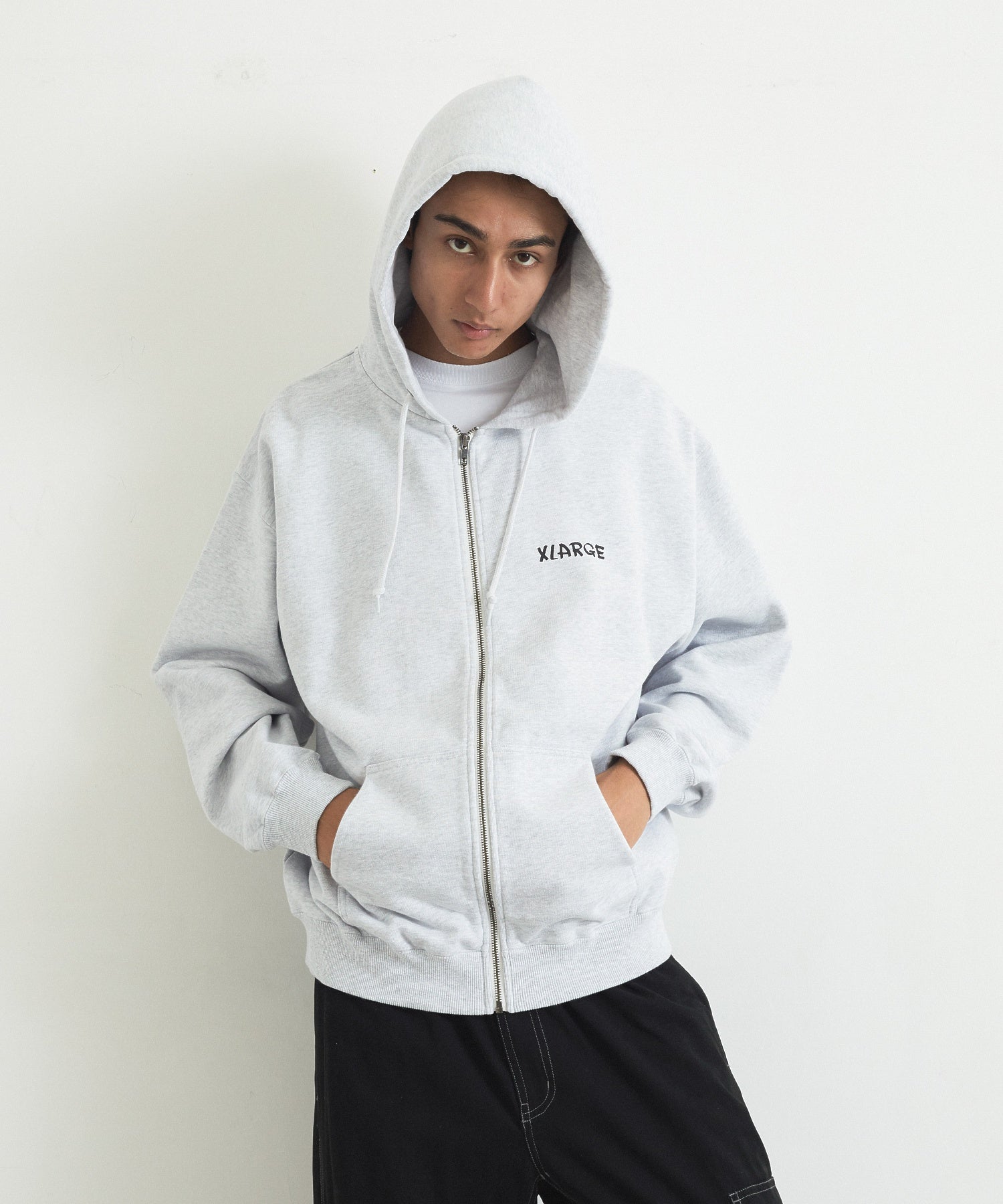 DRAWING OG ZIP HOODED SWEATSHIRT