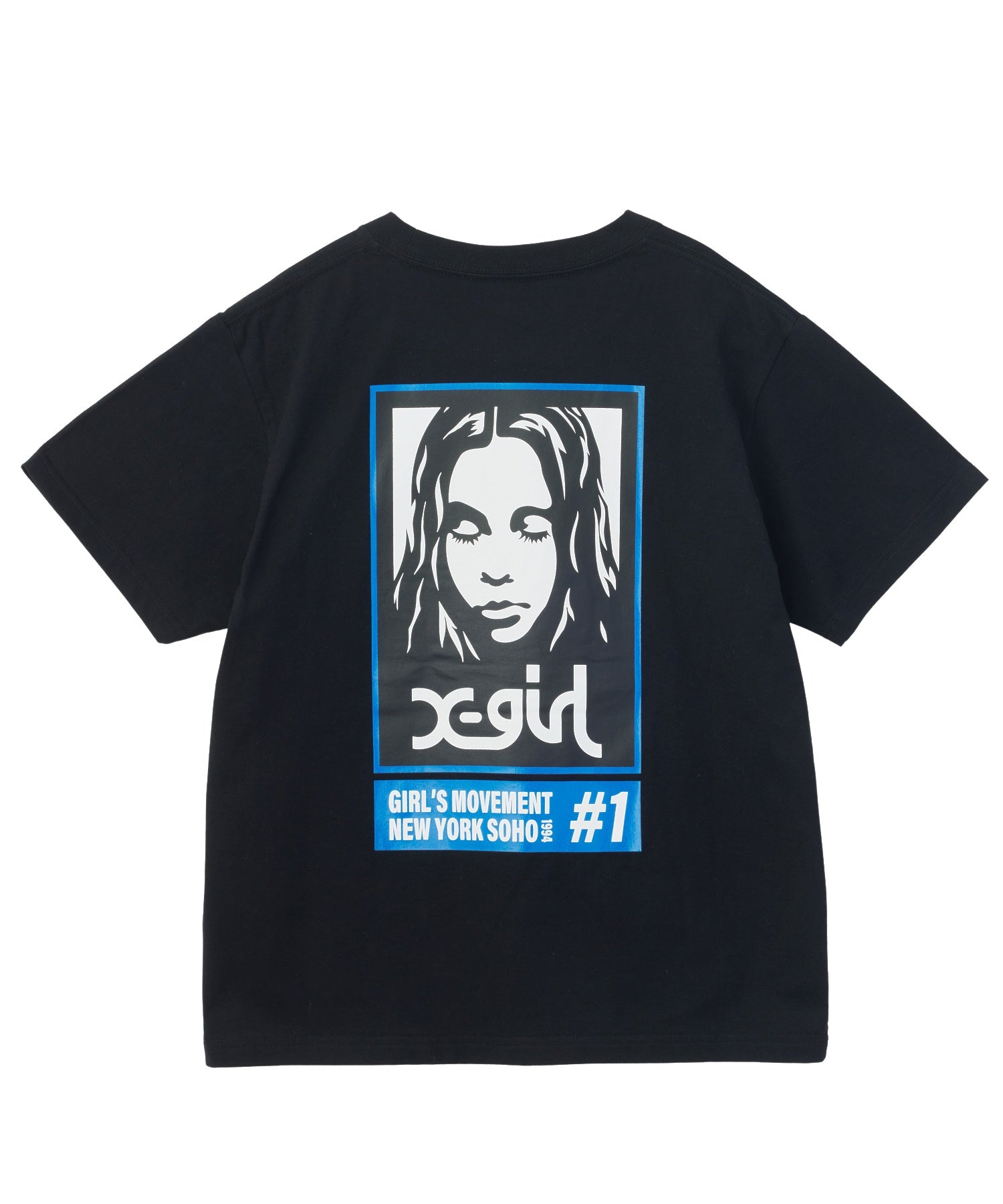 COLORED BOX FACE S/S TEE