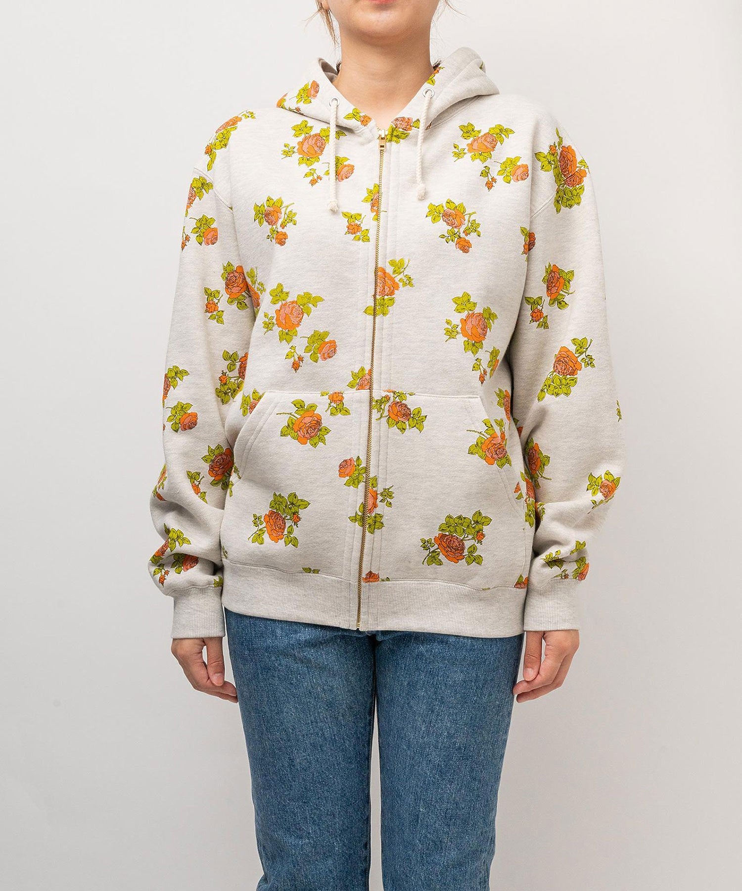 HAVE A GRATEFUL DAY/ZIP UP HOODIE SWEATSHIRT
