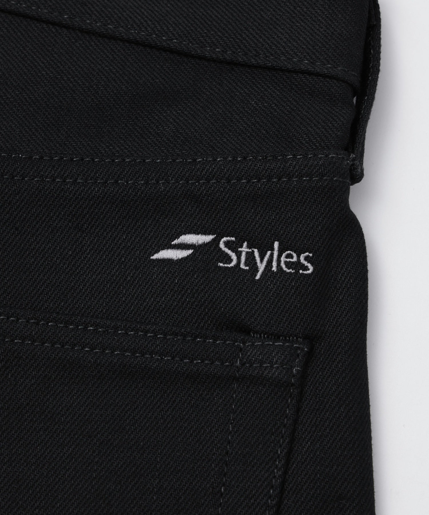 【別注】Styles CRC/コットンリサーチクラブ/EX SELVAGE BLACK DENIM JEANS JPC-11
