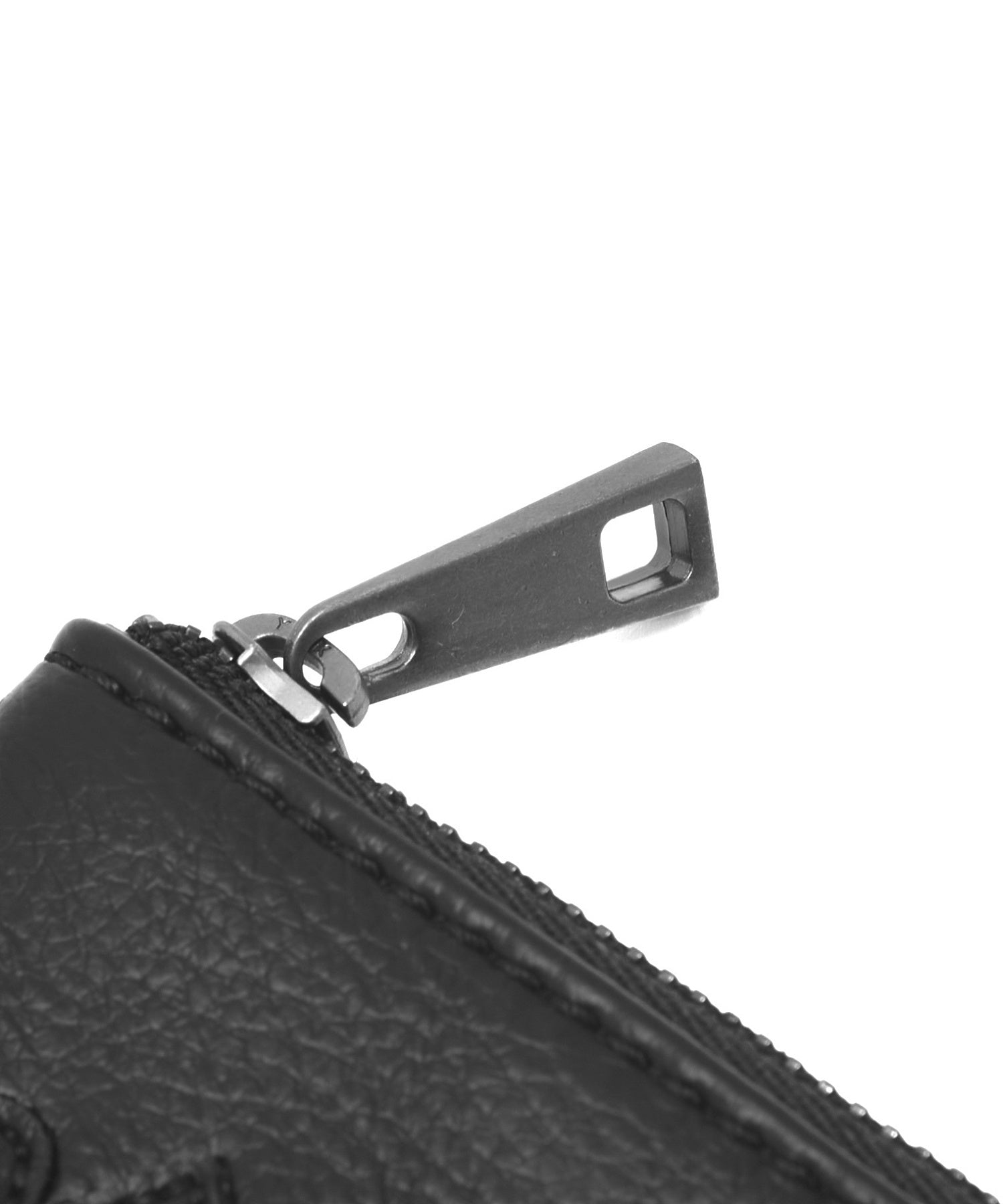 FAUX LEATHER PATCH COIN AND CARD CASE