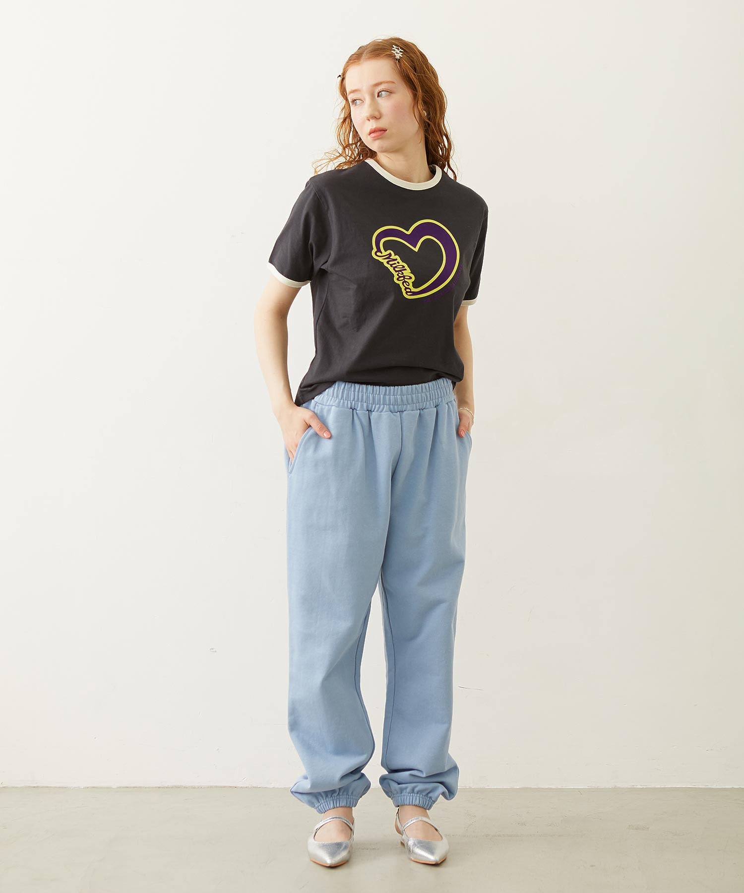 HEART POCKET SWEATPANTS