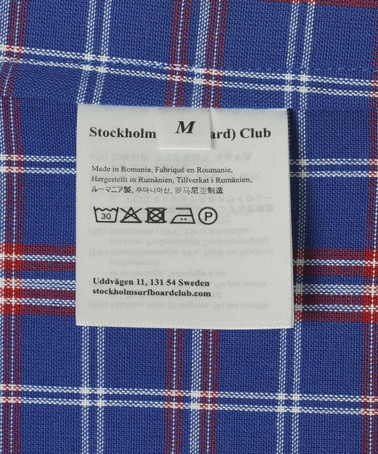 Stockholm Surfboard Club/ストックホルムサーフボードクラブ/CLUB OVERSHIRT/U4000008