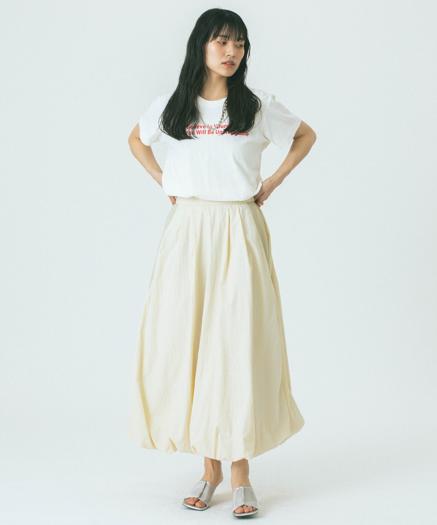 SIDELINE BALLOON SKIRT