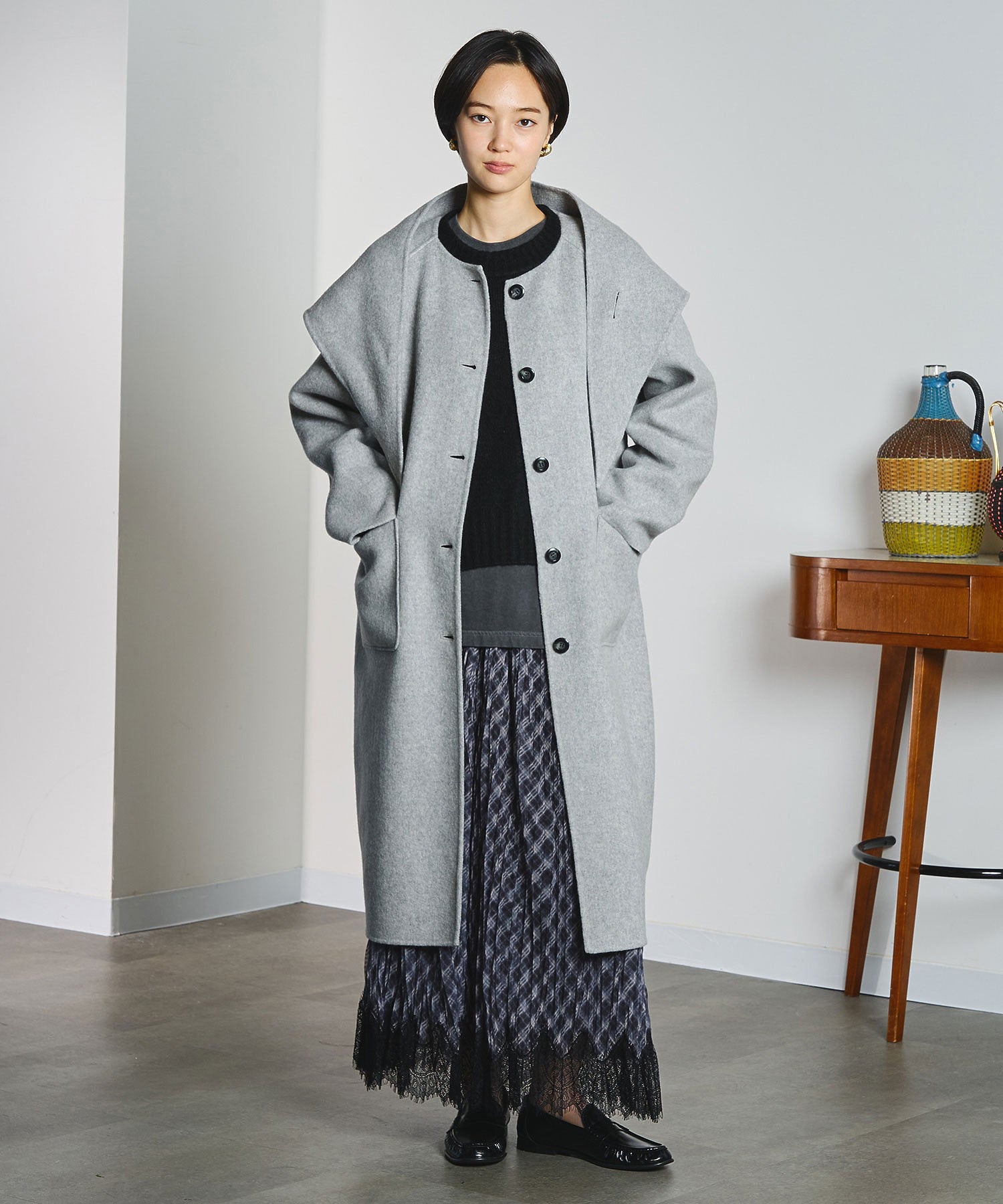 model:166cm 着用サイズ:ONE SIZE