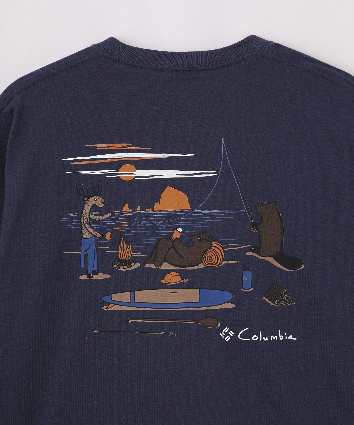 Columbia/コロンビア/BACK PRT Lake to Avenue Graphic SS Tee PM0537