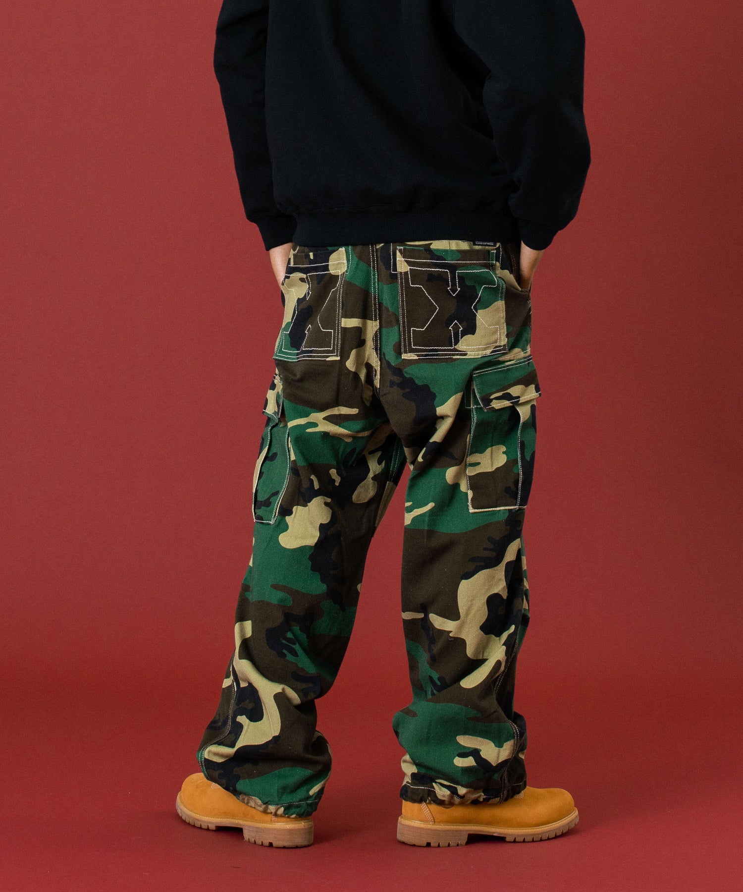 X STITCH CARGO PANTS