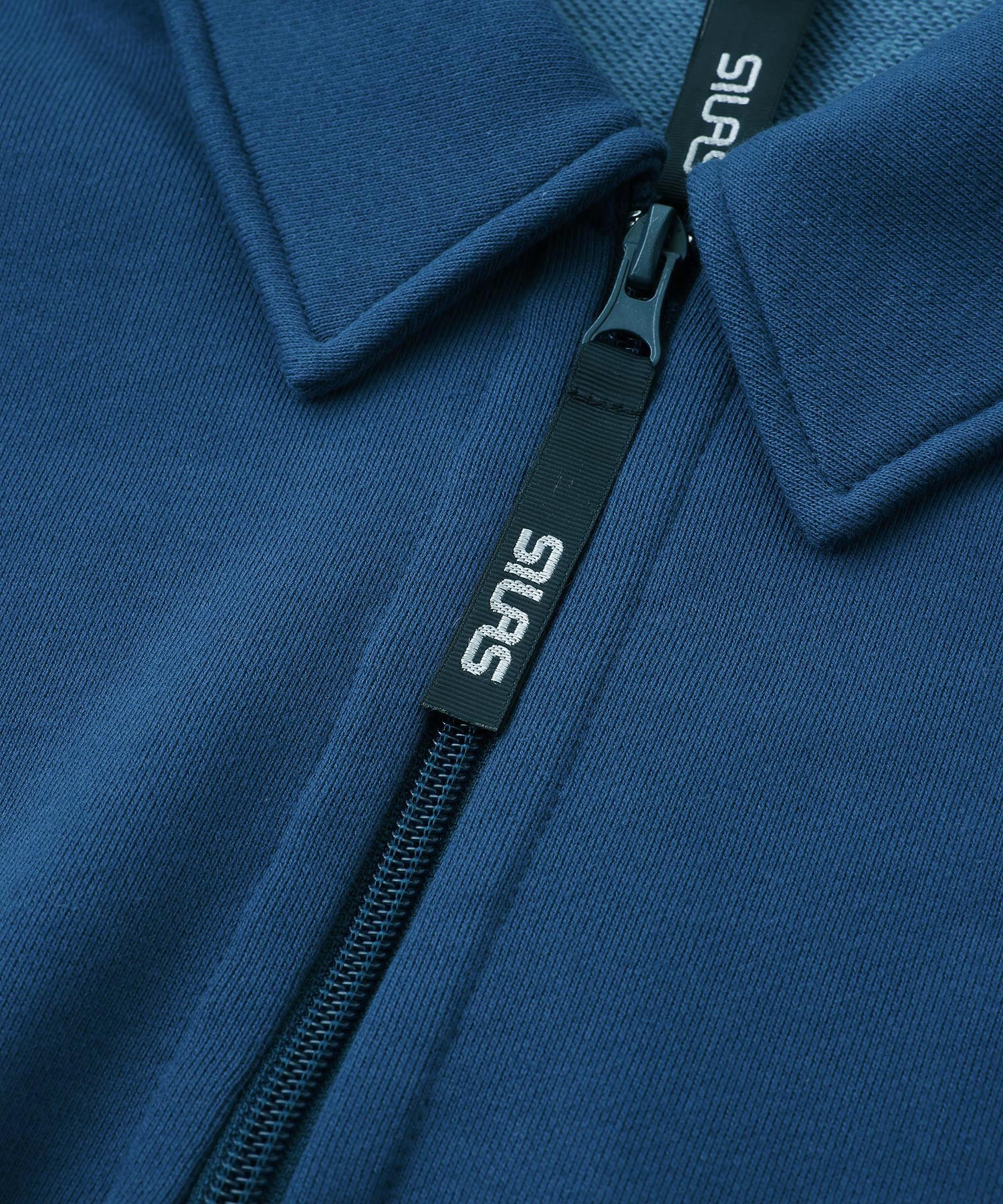 PANELED HALF ZIP SWEAT PULLOVER SILAS