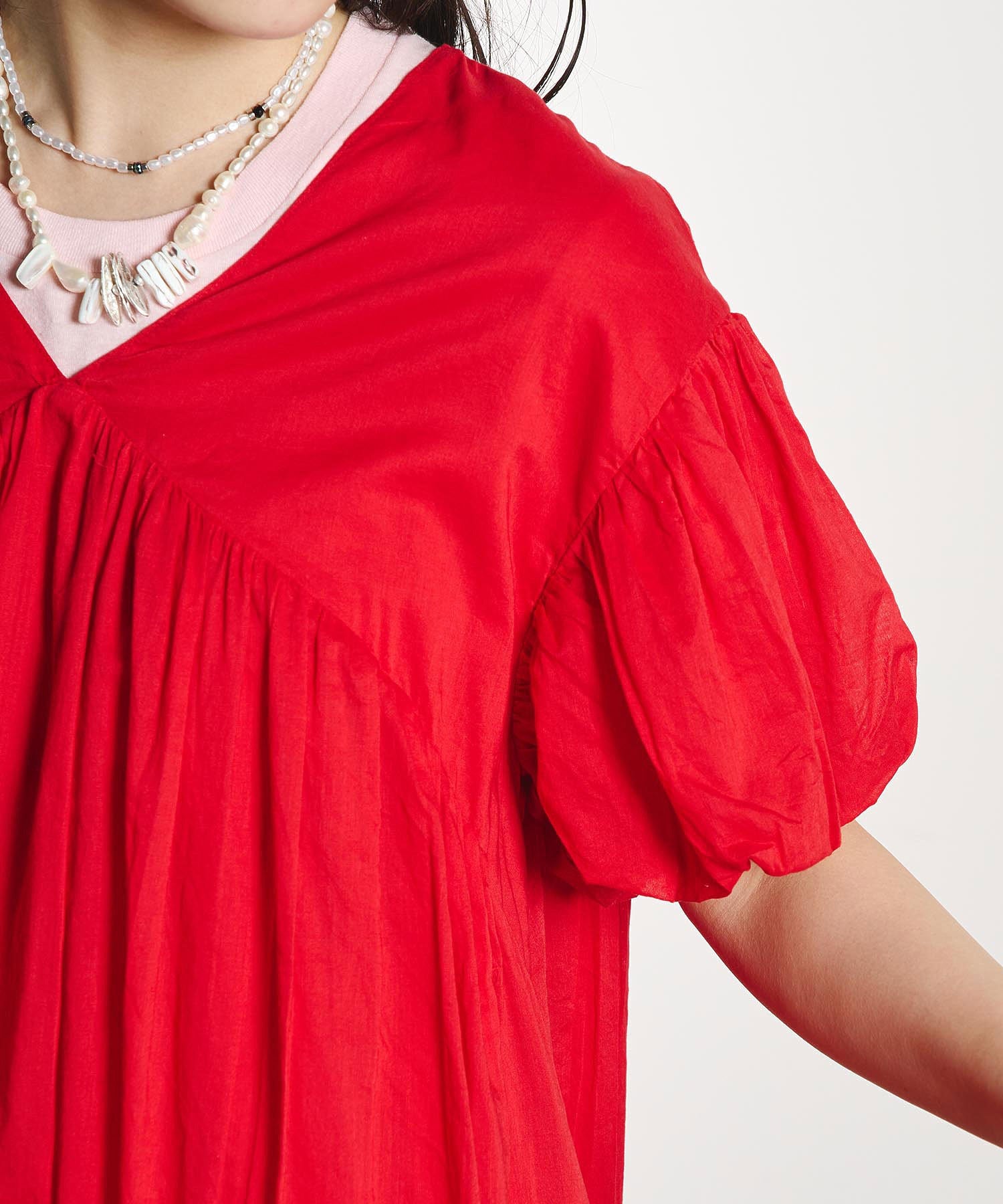 COTTON VOILE DRESS