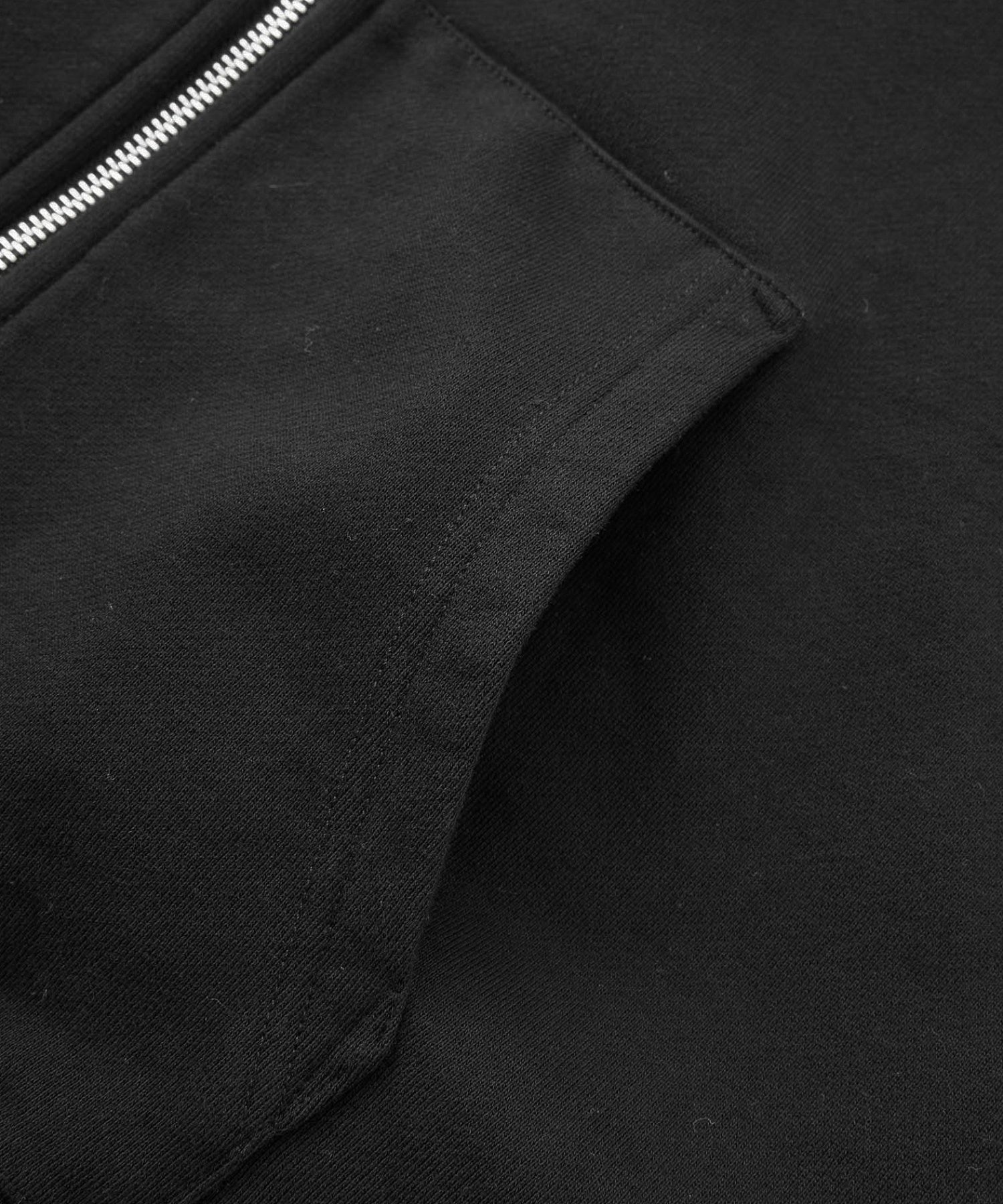 MESSAGE AND FACE ZIP UP SWEAT HOODIE