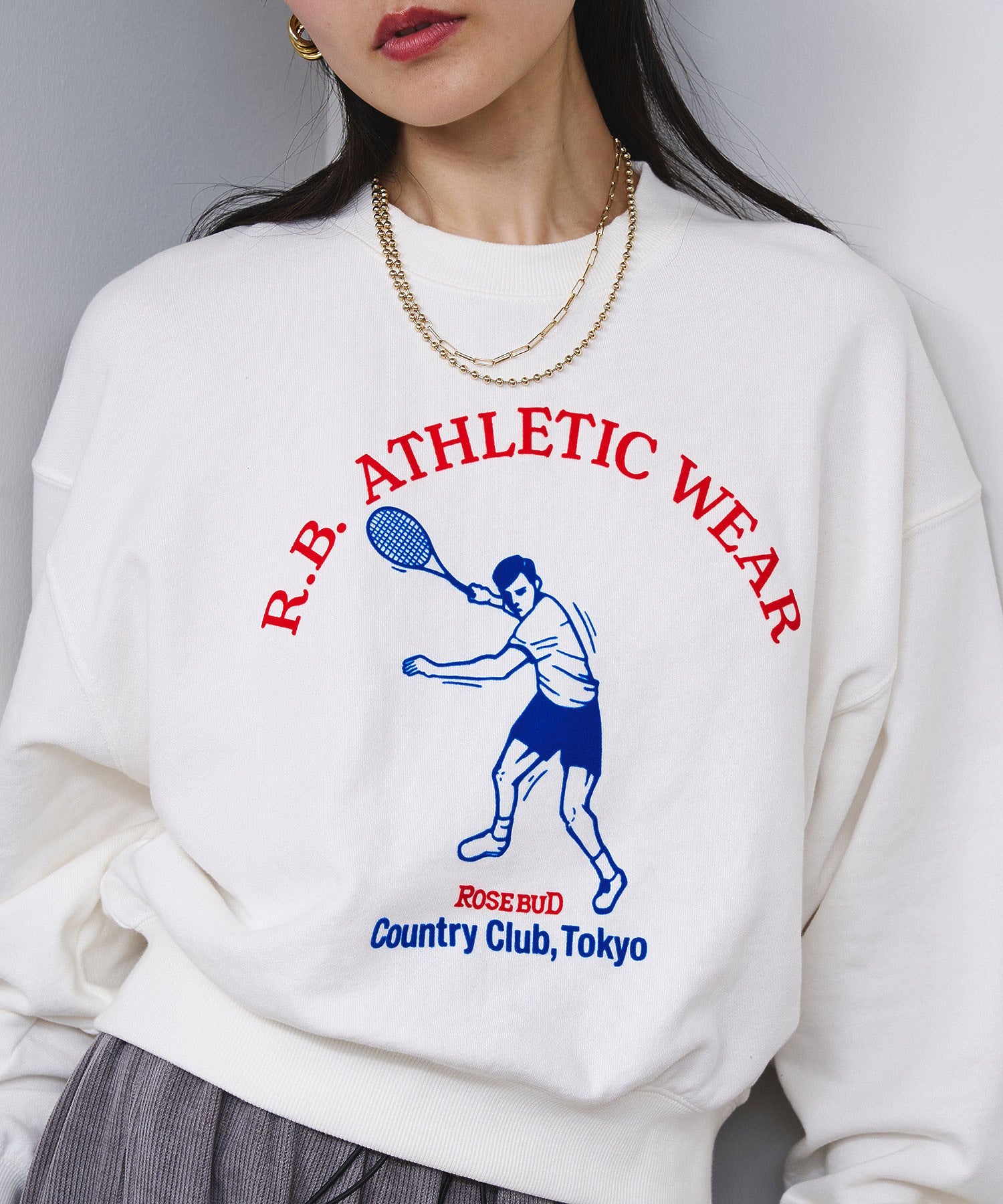 COUNTRY CLUB L/S SWEAT