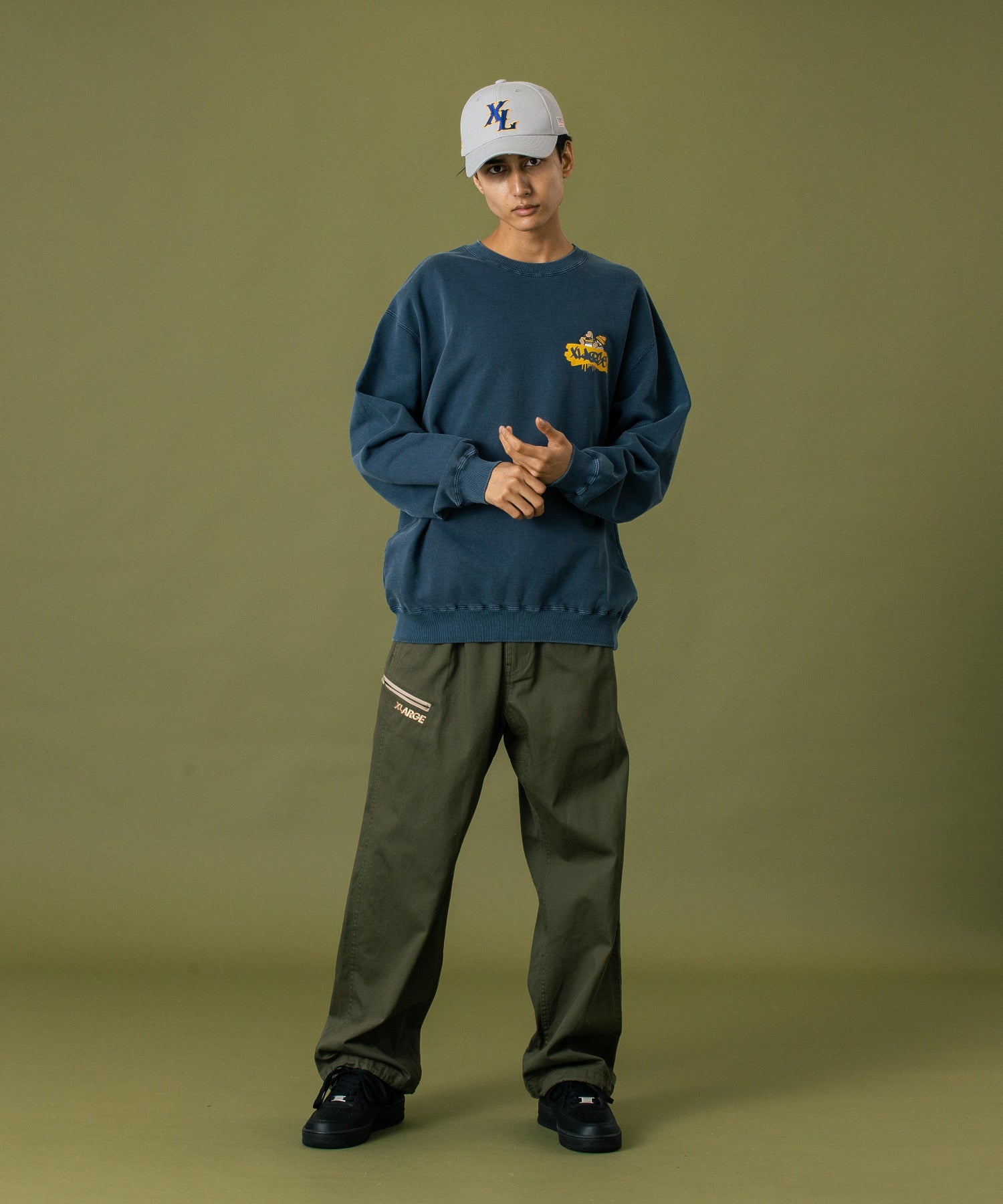 PIGMENT BOMB CREWNECK SWEAT SHIRT