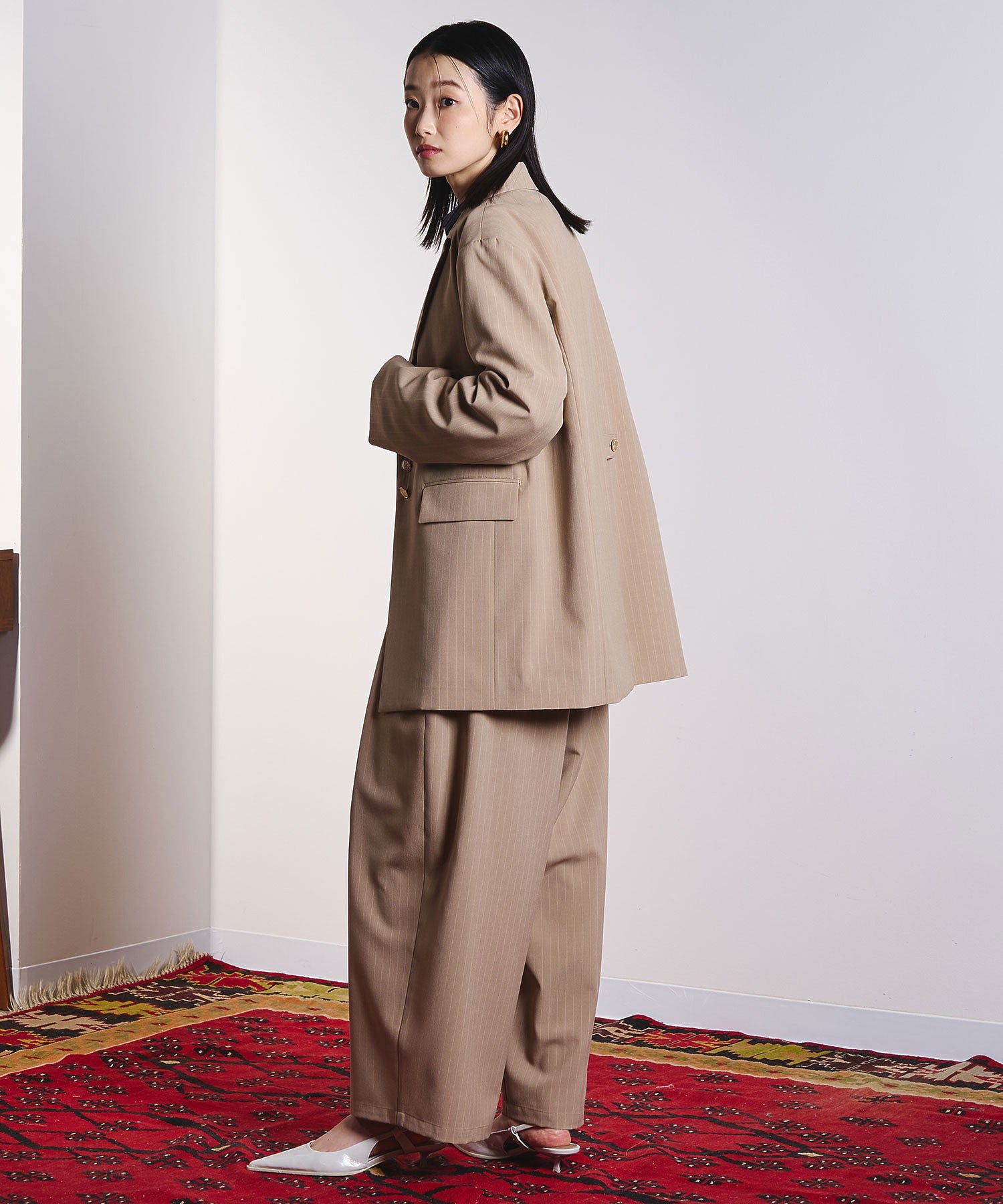 model:169cm 着用サイズ:M