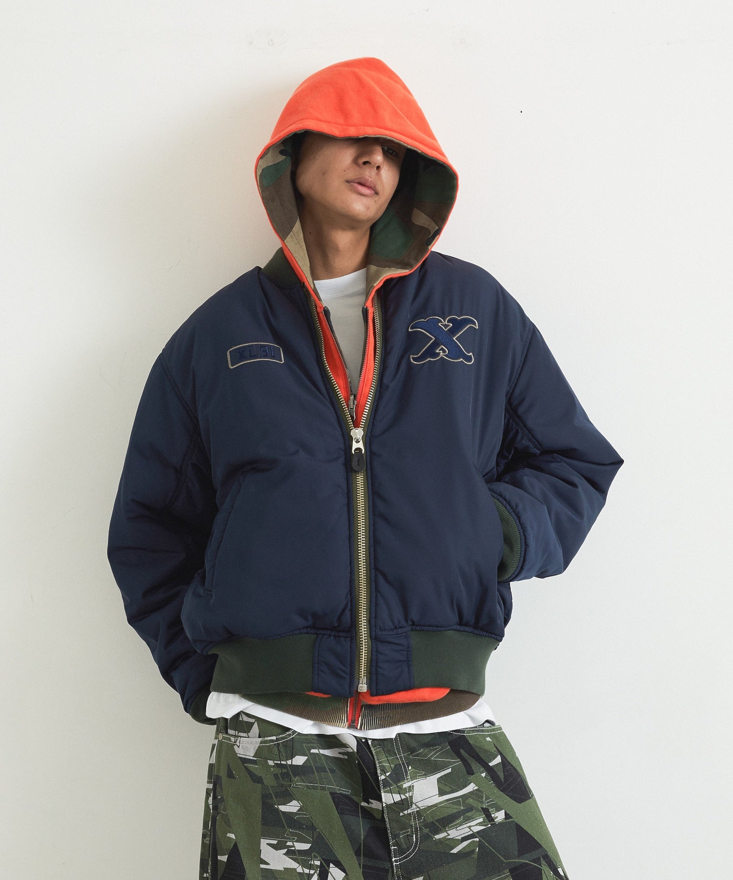 MODEL身長：183cm / 着用サイズ：Lサイズ
