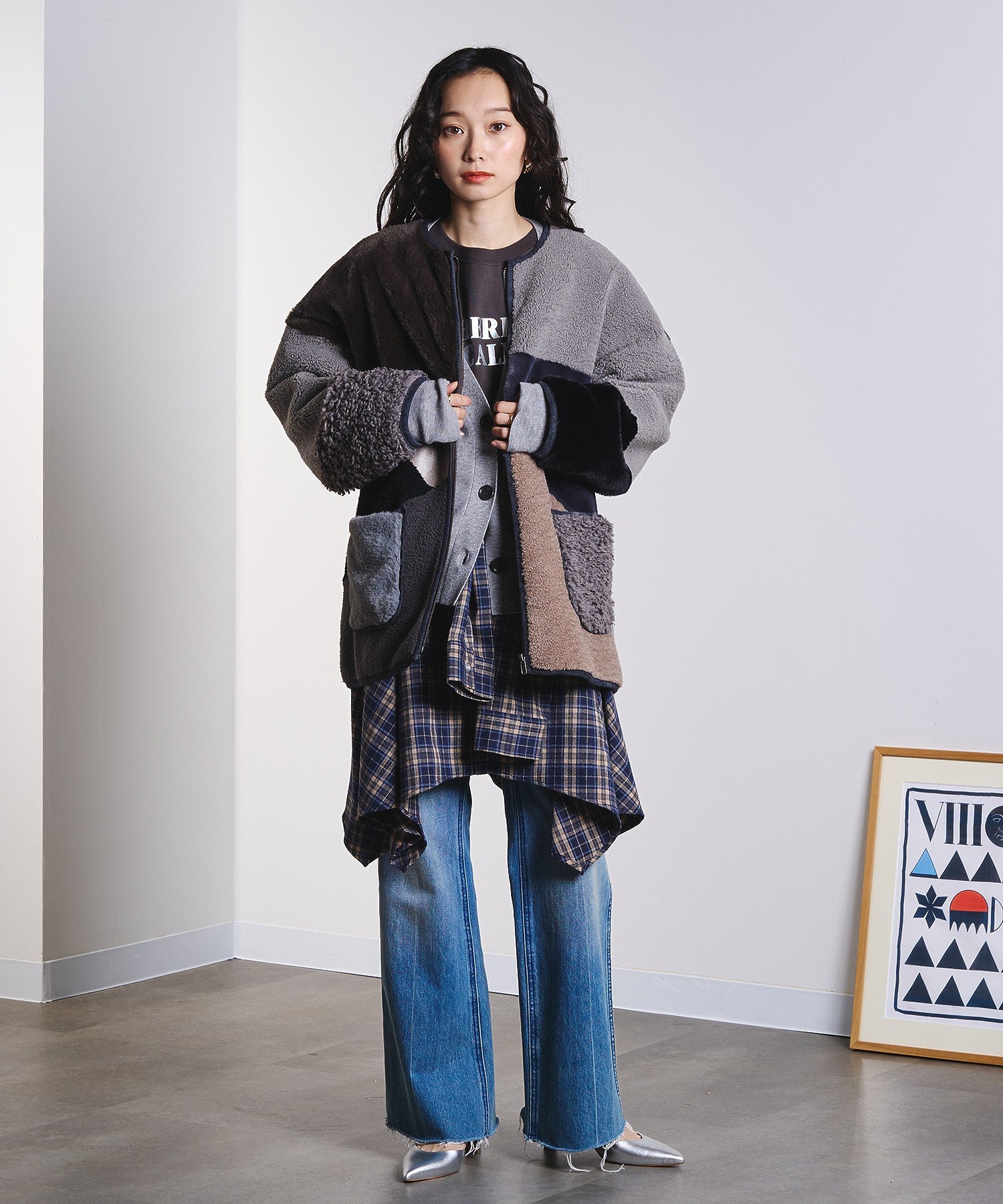 model:161cm 着用サイズ:ONE SIZE