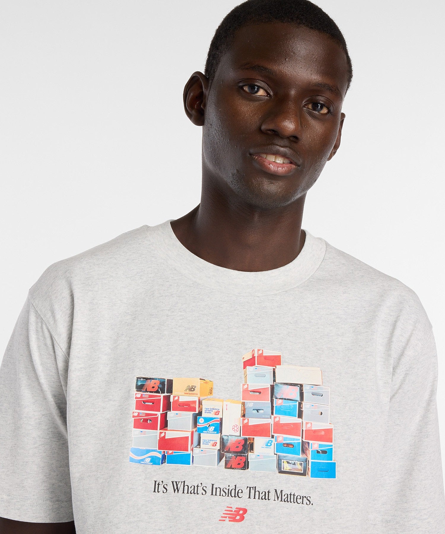 NEW BALANCE/ニューバランス/box t-shirt MT61H0DX