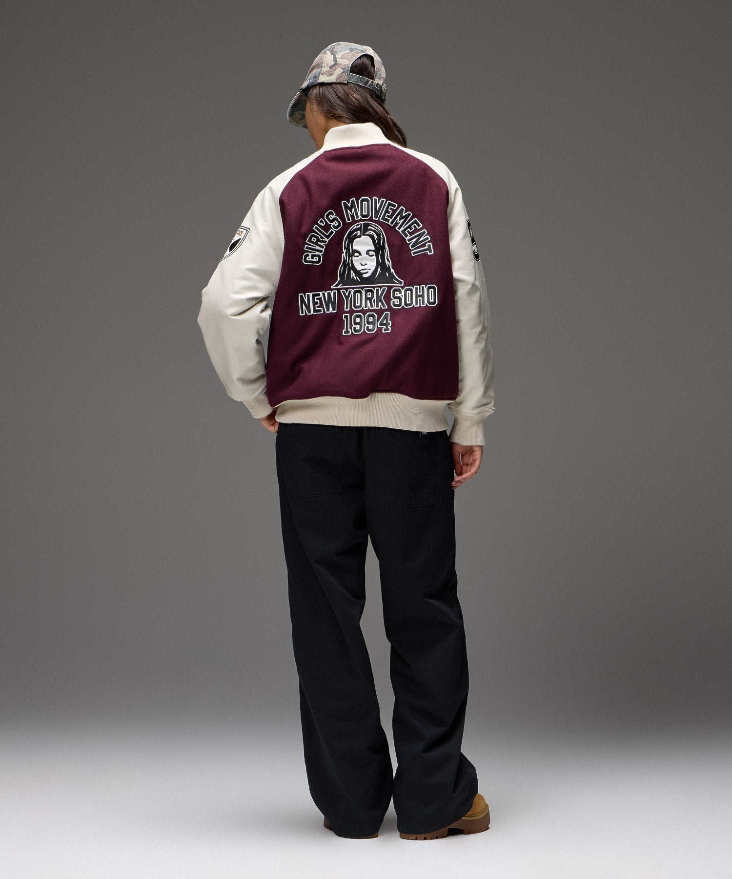 FACE PATCH STADIUM JACKET