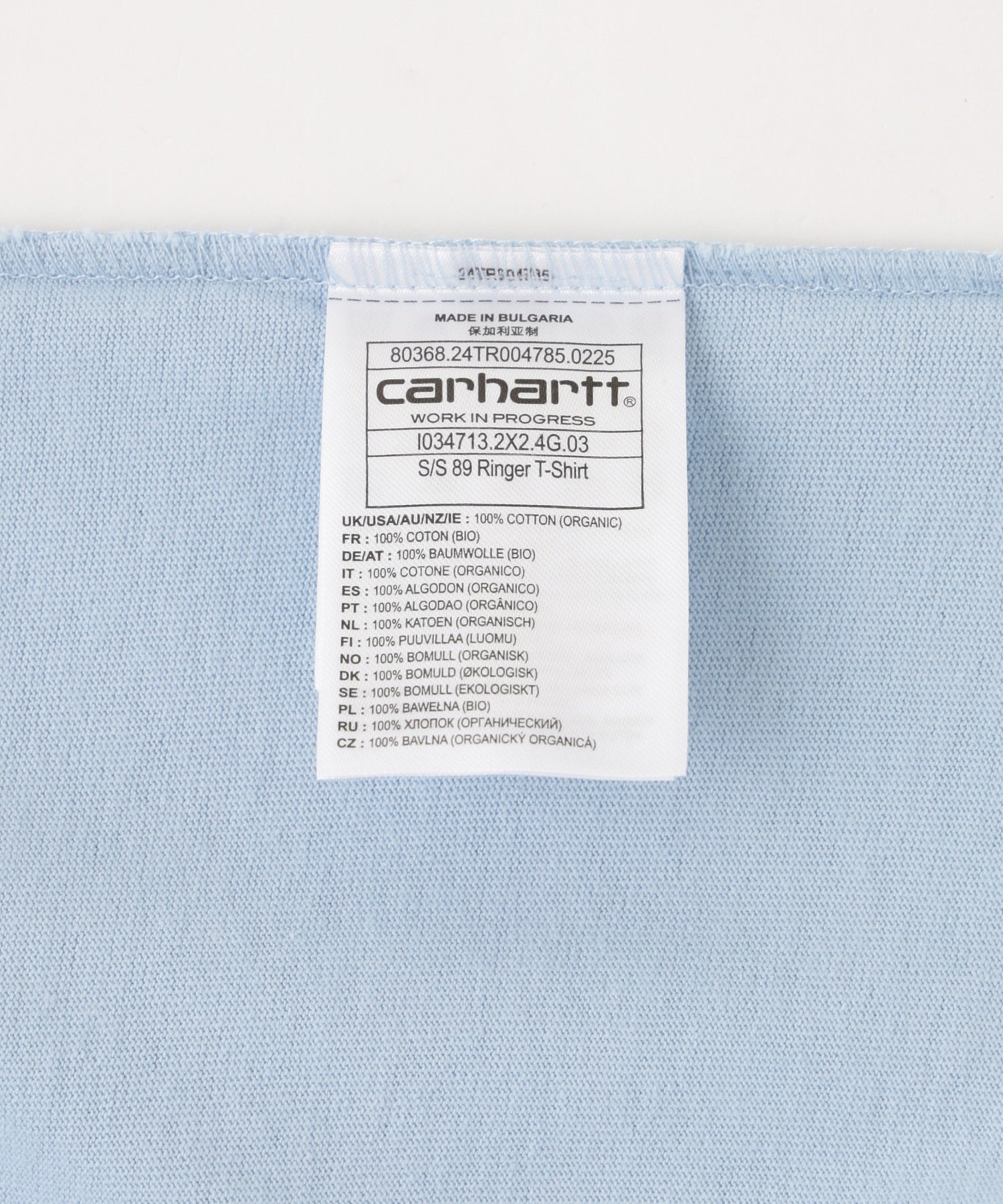 Carhartt WIP/カーハート/S/S 89 RINGER T-SHIRT I034713