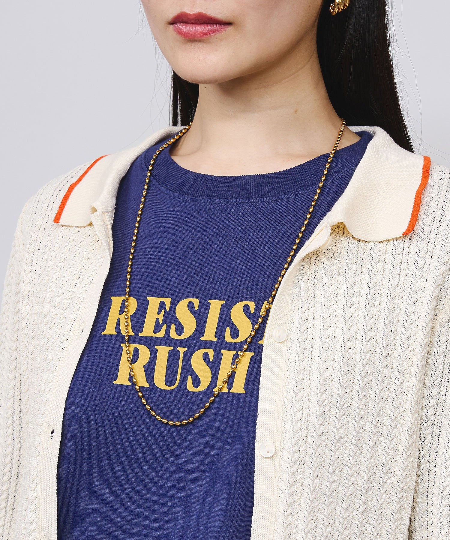 RUFFLED KNIT CARDIGAN – calif（カリフ）公式サイト