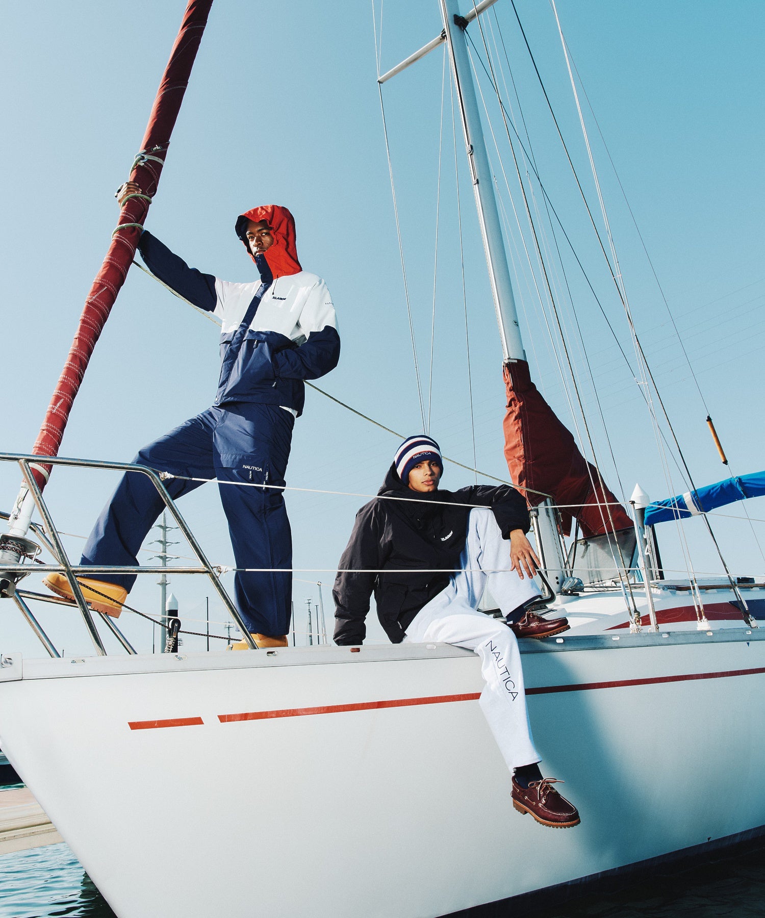 XLARGE×NAUTICA SAILING JACKET