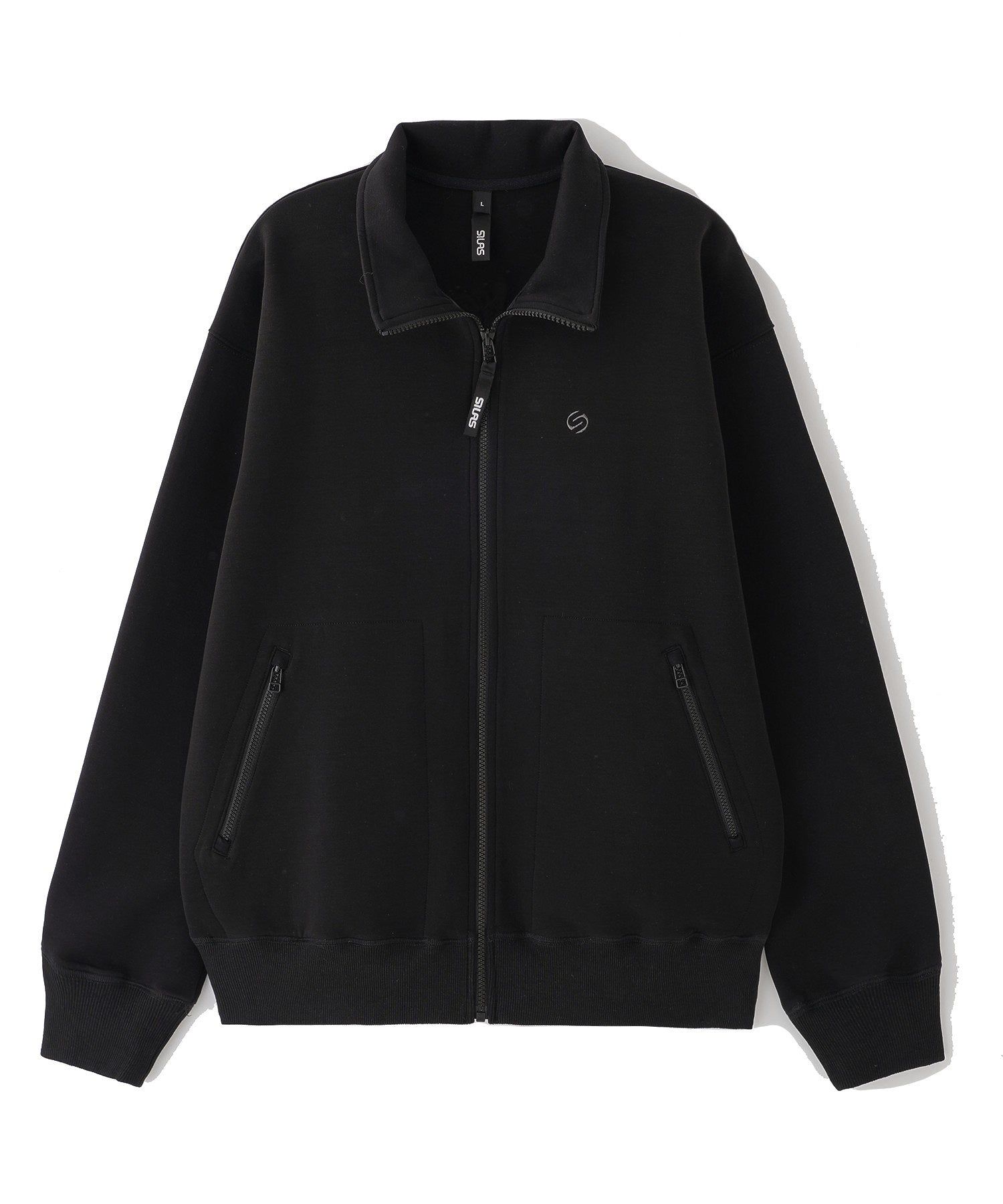 BONDING FULL ZIP STAND COLLAR JACKET